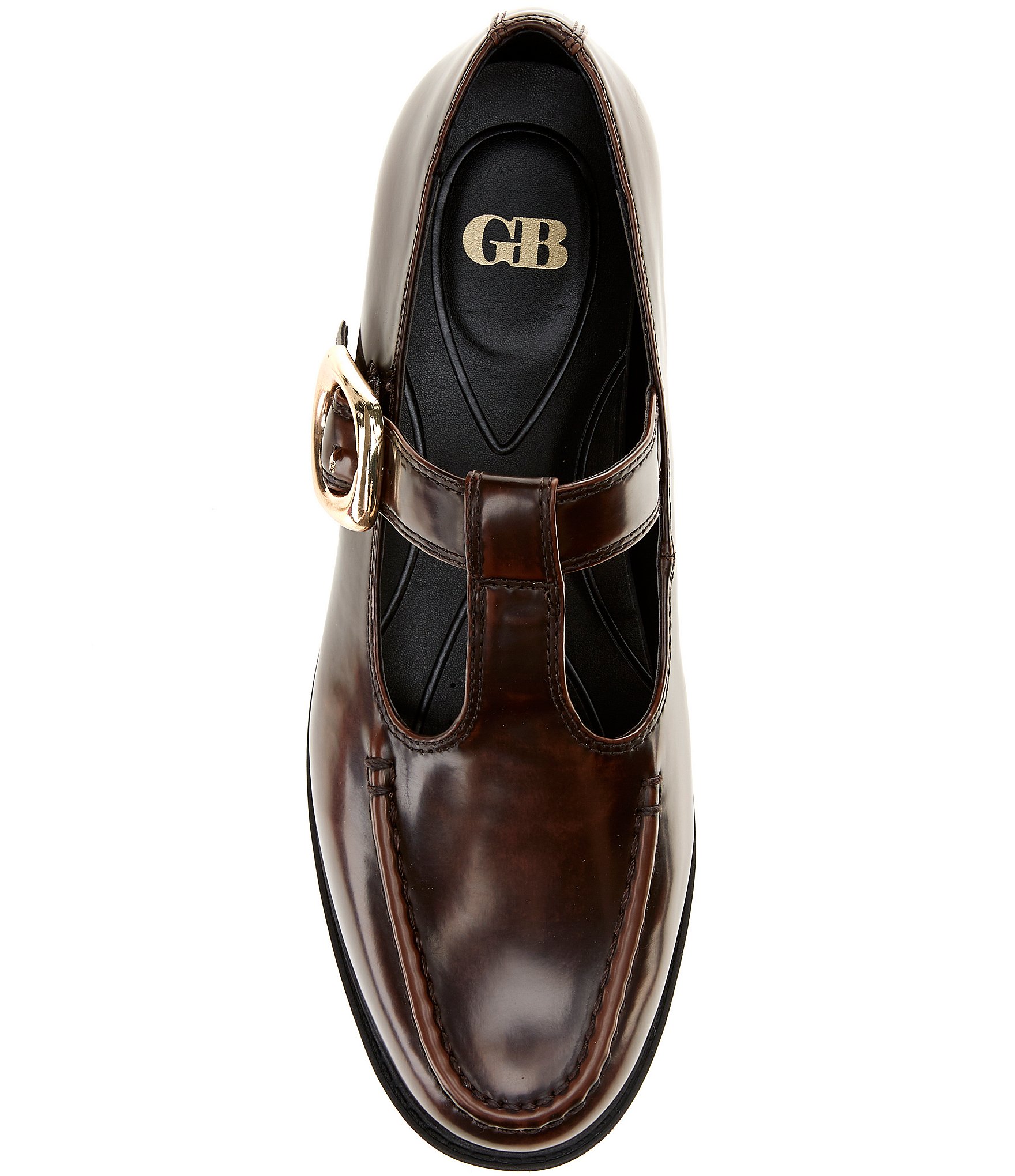 GB Straight-A Platform T-Bar Mary Janes