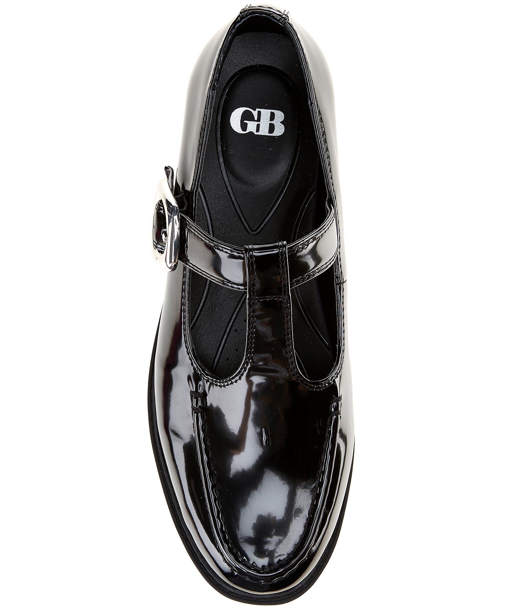 GB Straight-A Platform T-Bar Mary Janes