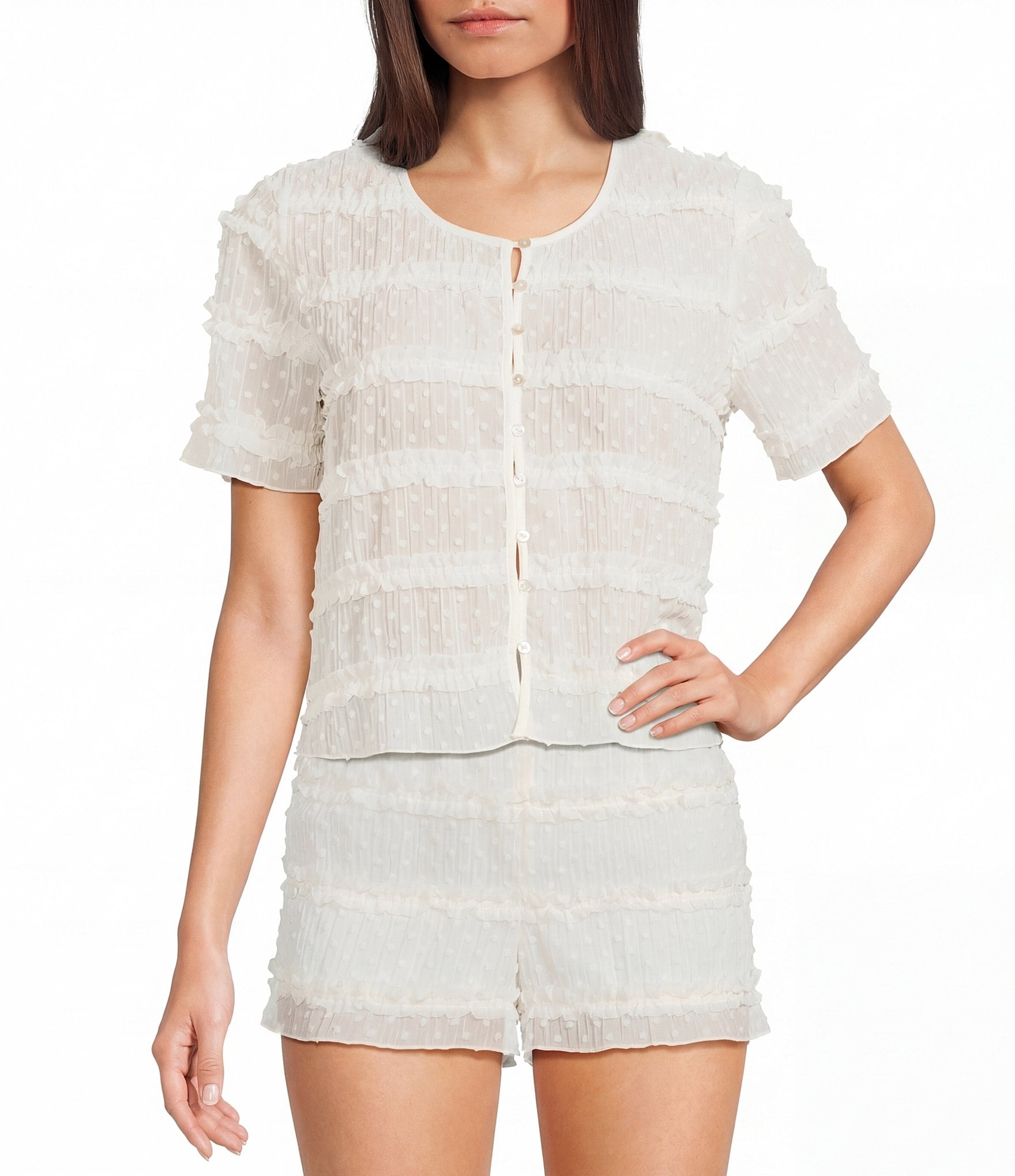 ruffle: Women's Shirts & Tops | Dillard's