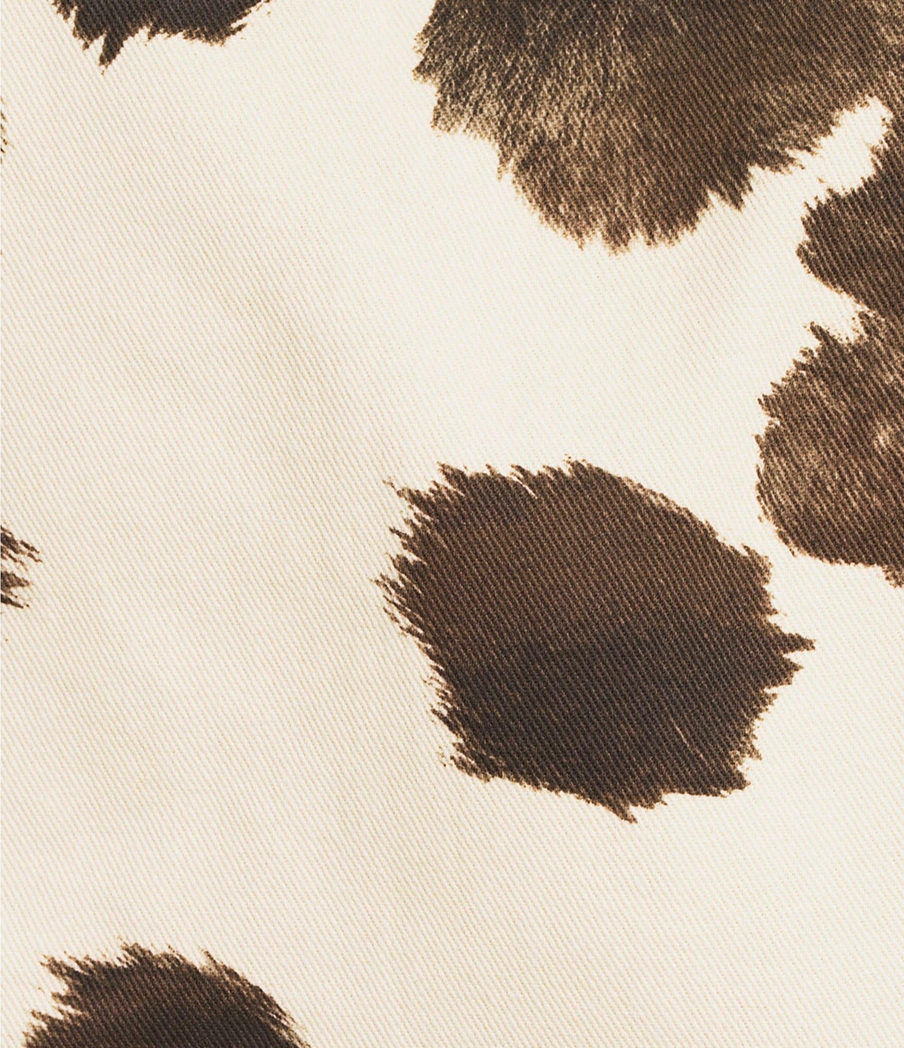 GB Tie Front Cow Print Coordinating Tank Top