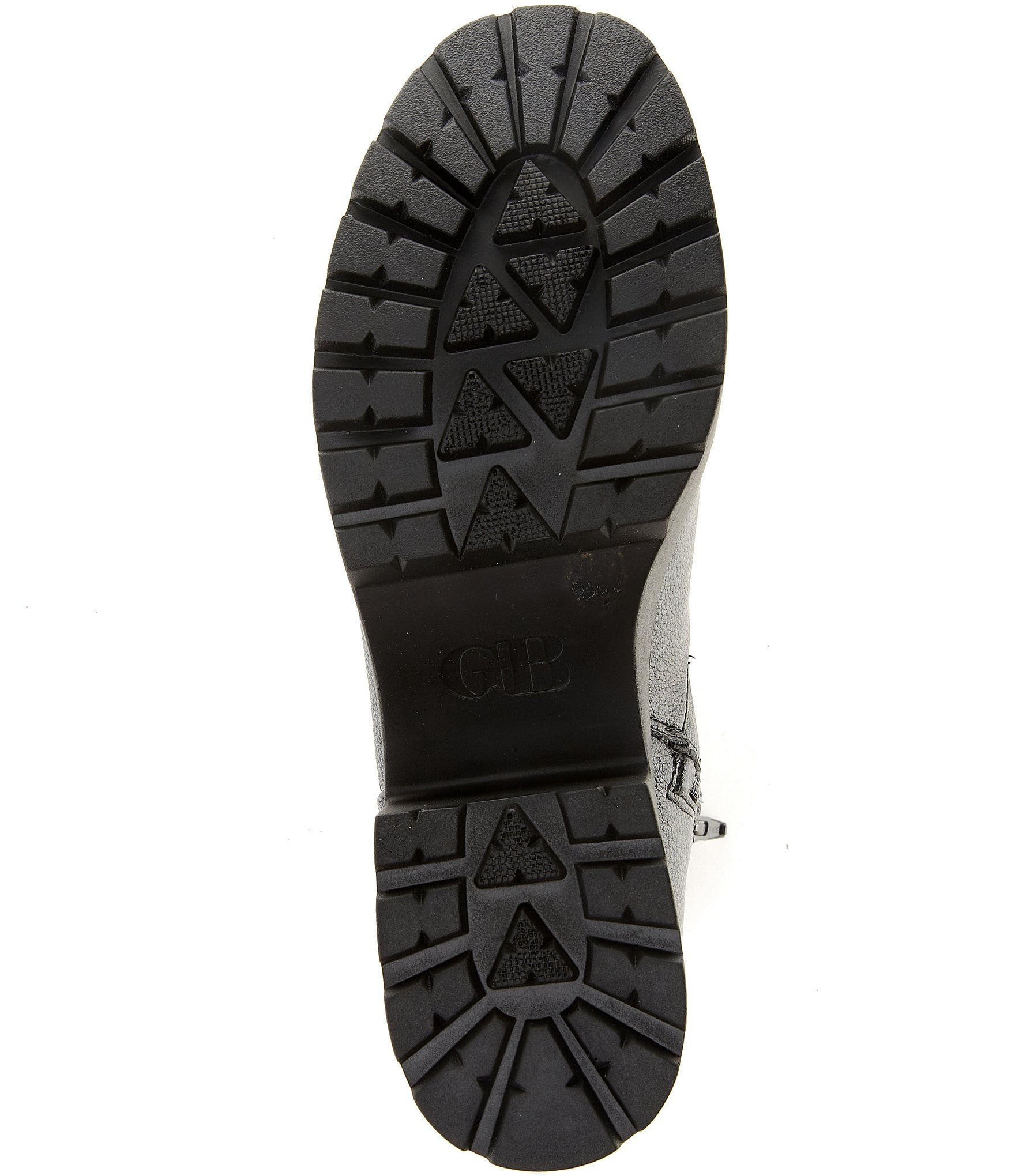 GB Tough-Love Stretch Lug Heel Platform Booties