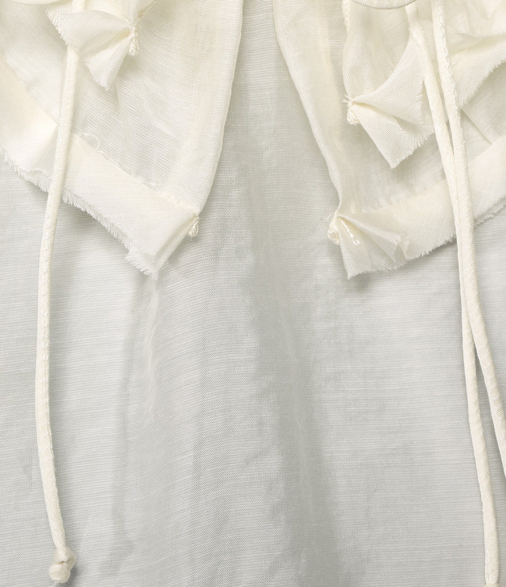 GB V-Neck Long Sleeve Ruffle Top