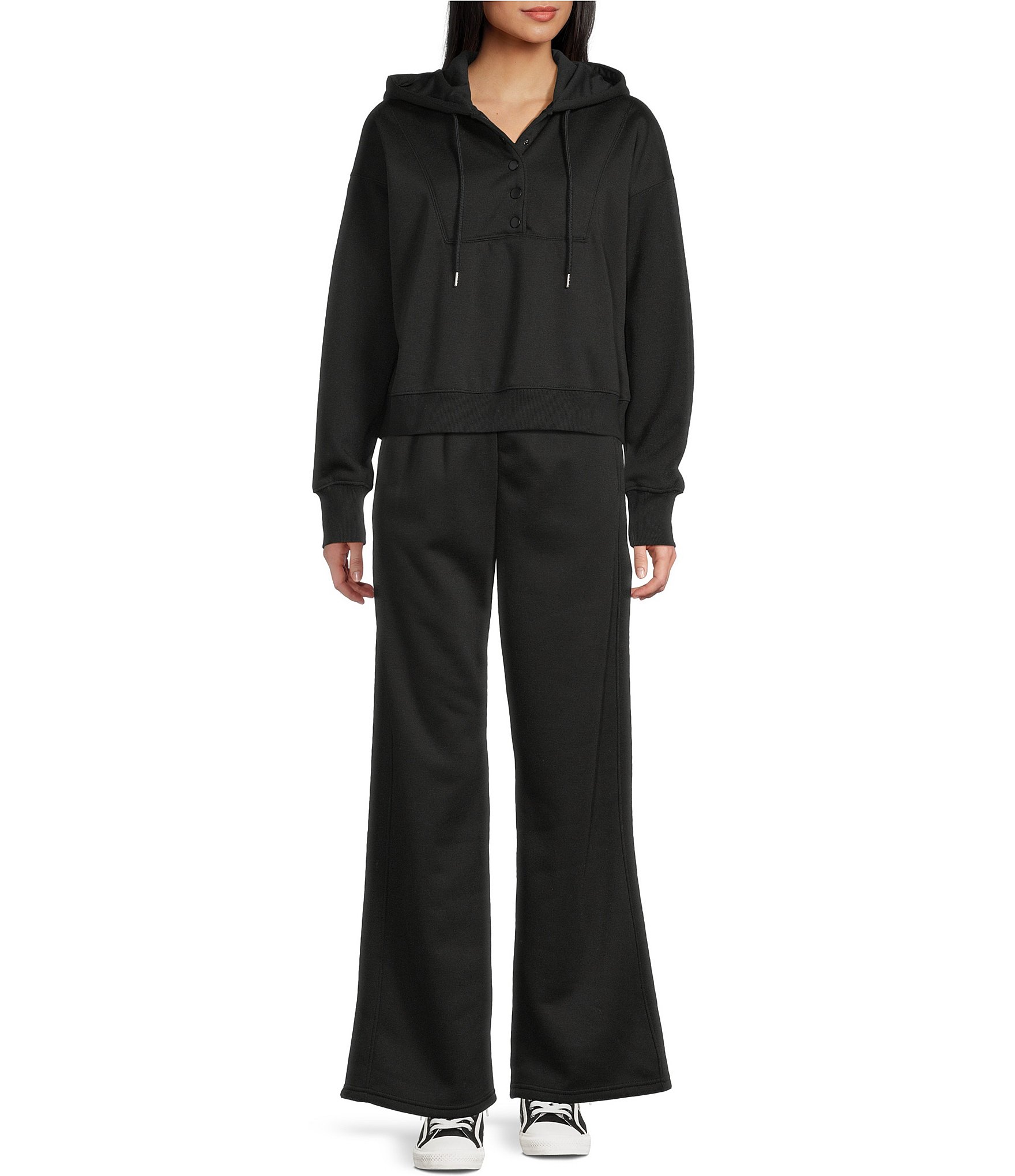 GB Wide Leg Coordinating Sweatpants