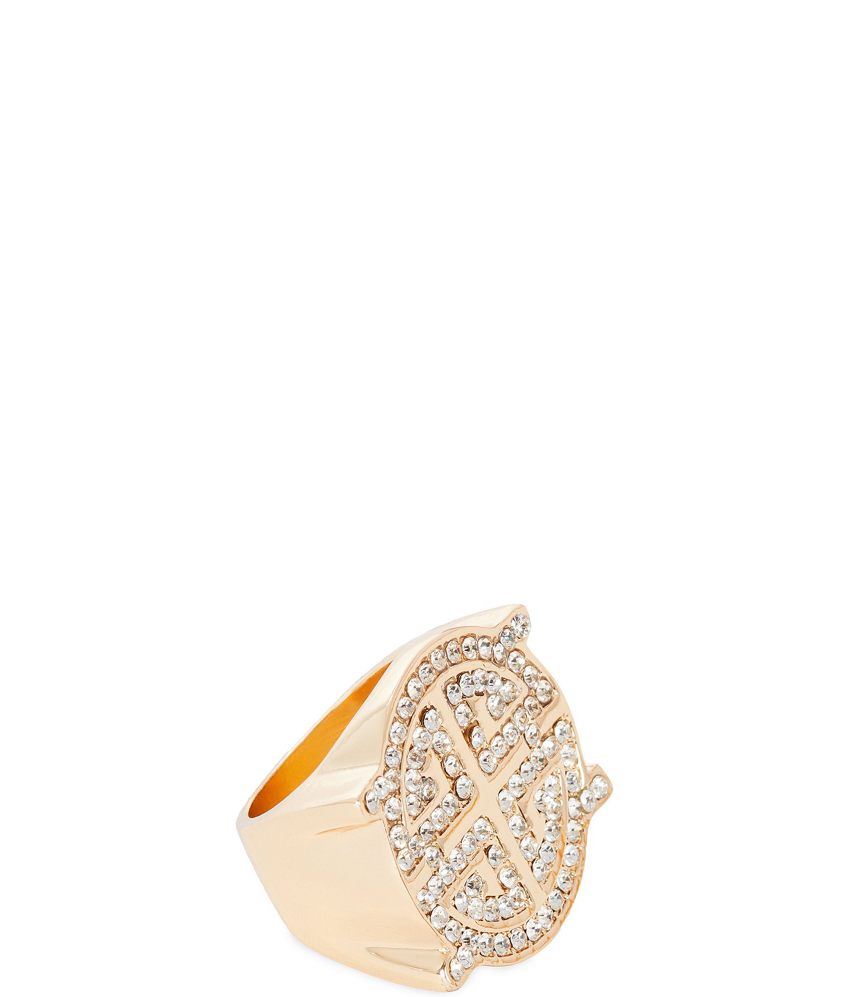 Gemma Layne Geo Pave Statement Ring