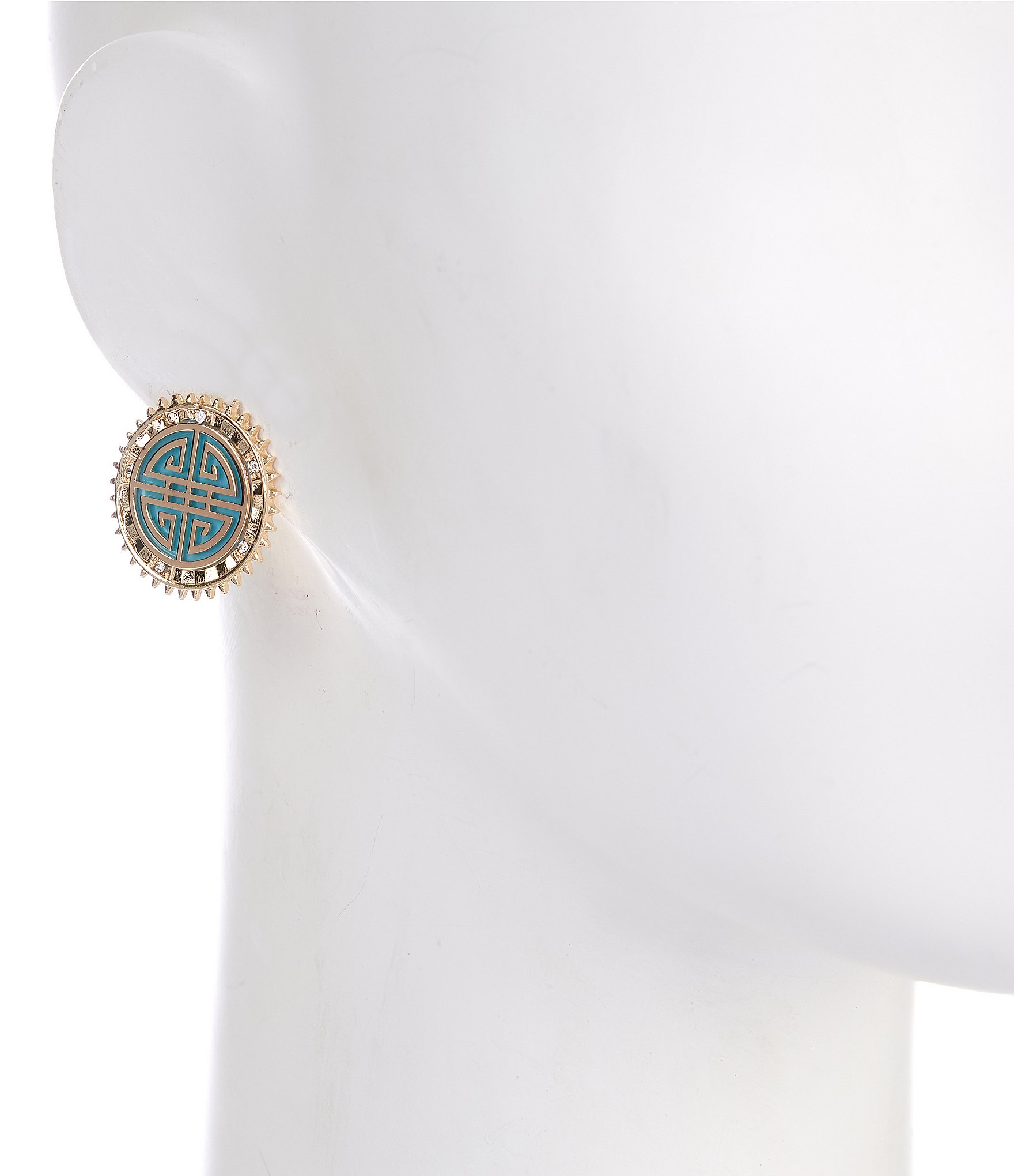 Gemma Layne Geo Stud Earrings