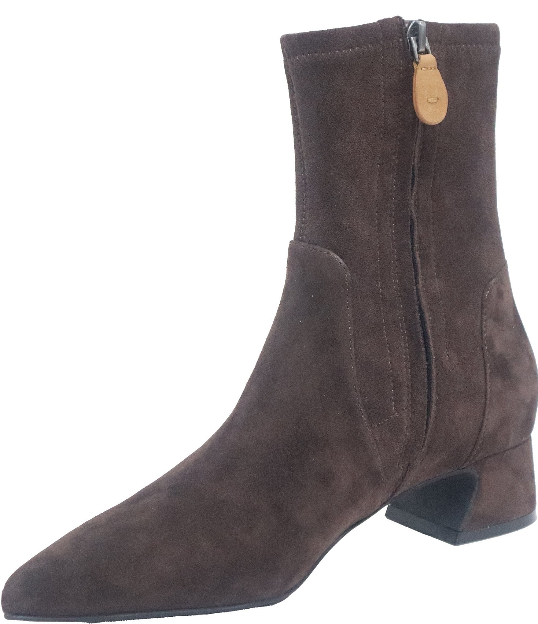 Gentle Souls Gallway Suede Pointed Toe Booties