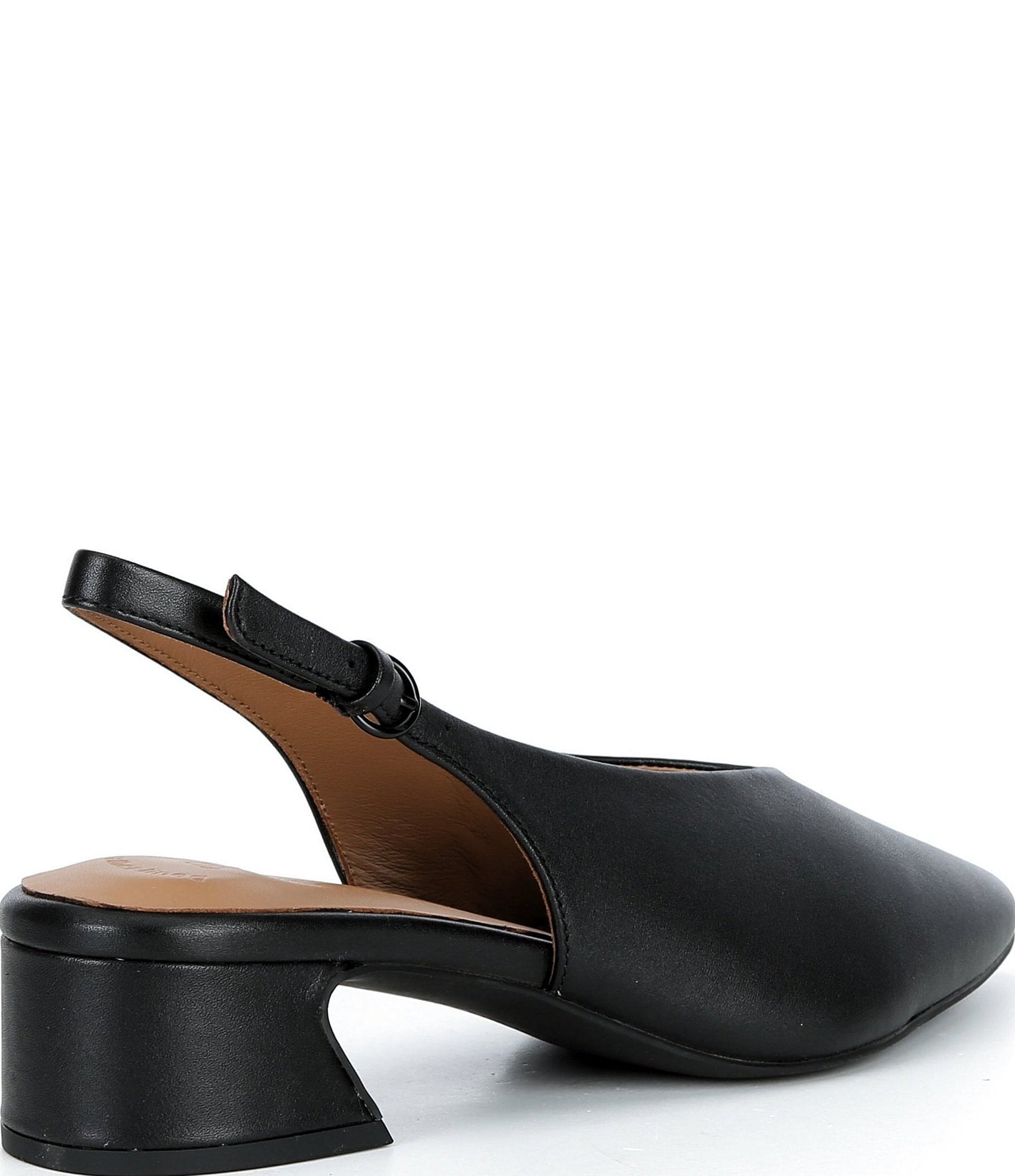 Gentle Souls Ginette Leather High Vamp Slingback Pump