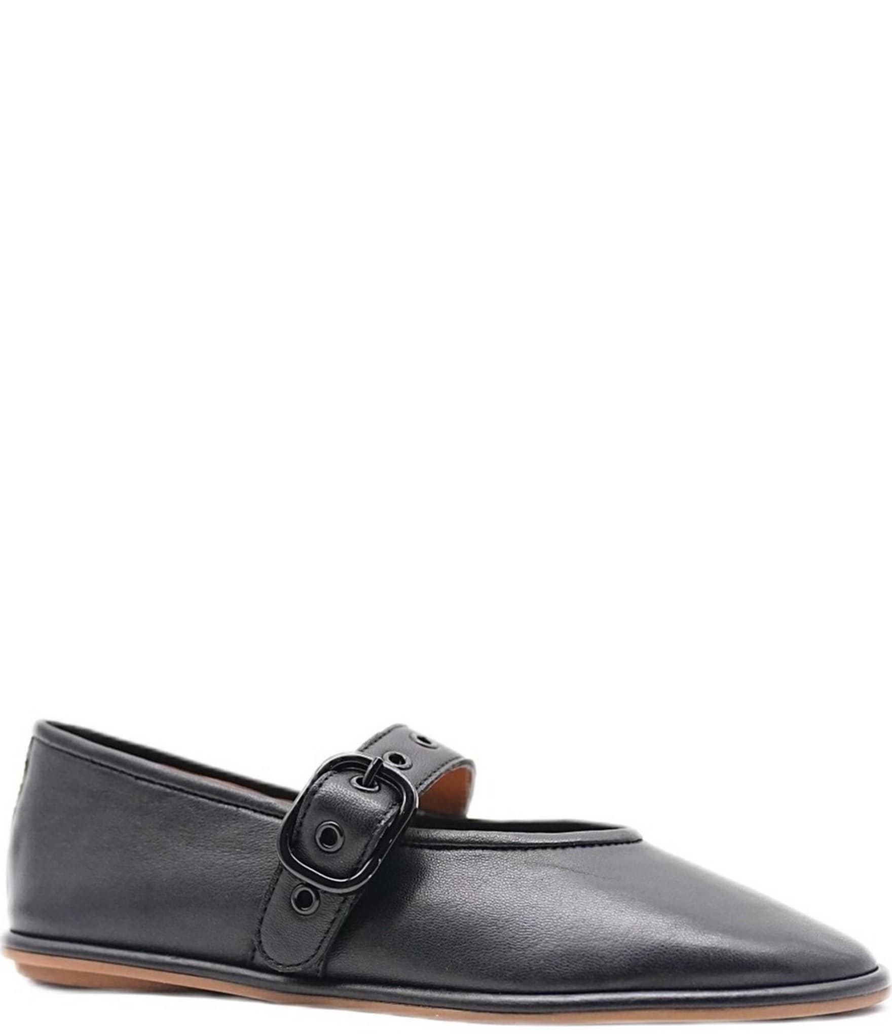 Gentle Souls Lunar Leather Mary Jane Ballet Flats