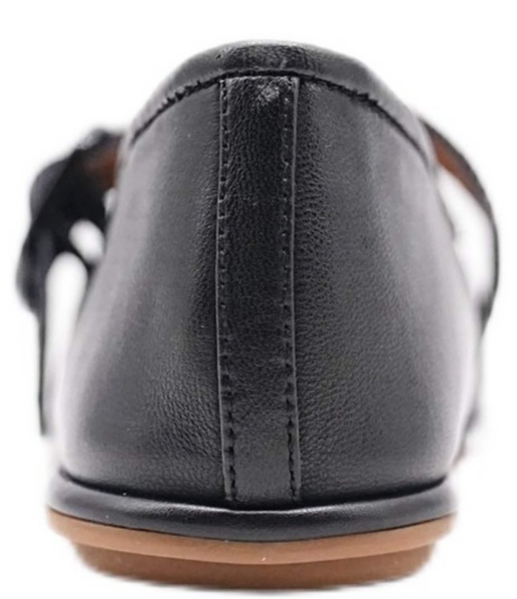 Gentle Souls Lunar Leather Mary Jane Ballet Flats