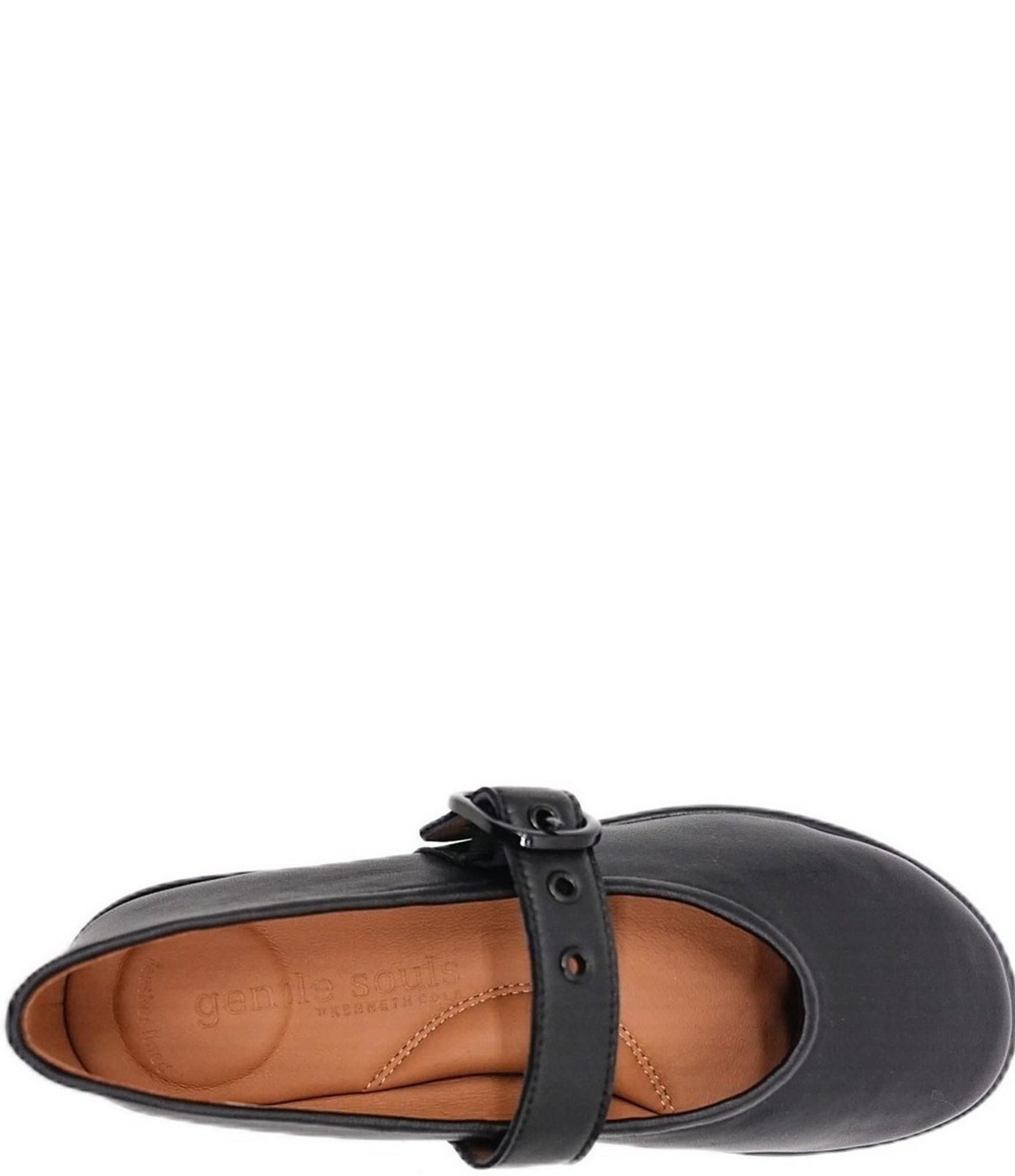 Gentle Souls Lunar Leather Mary Jane Ballet Flats