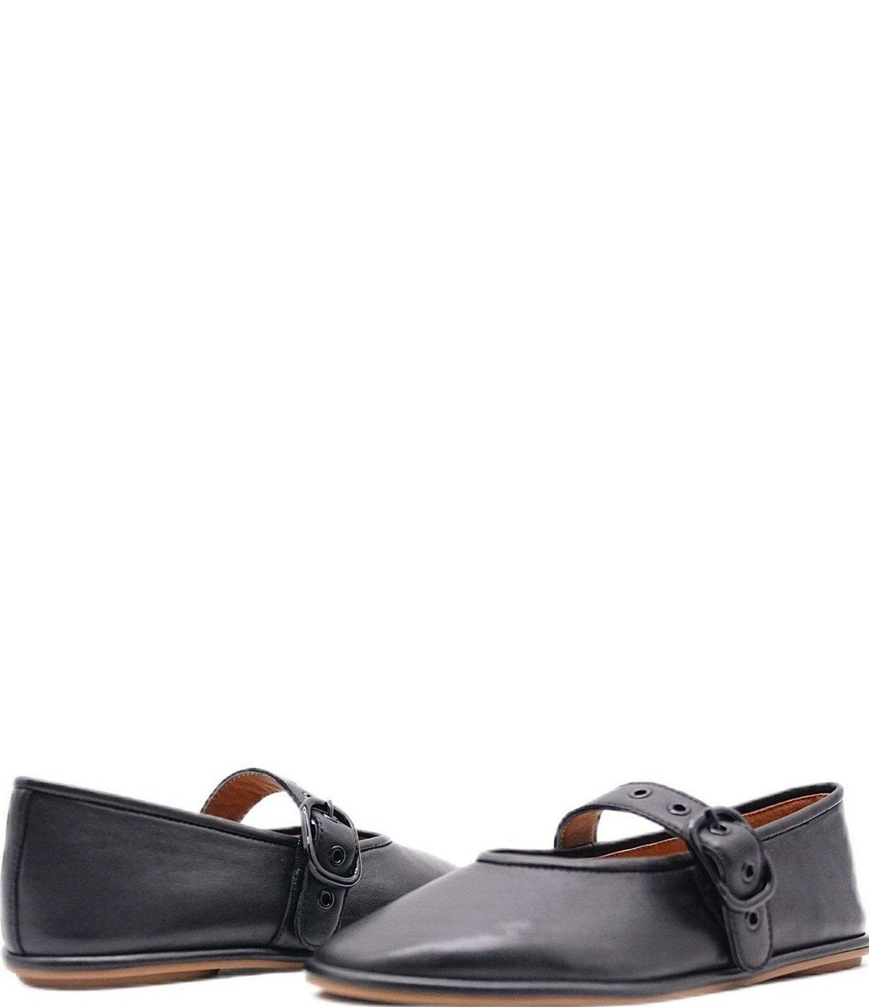 Gentle Souls Lunar Leather Mary Jane Ballet Flats