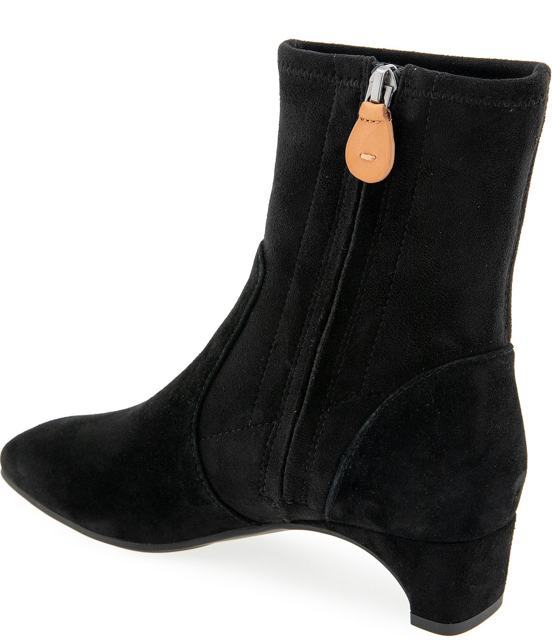 Gentle Souls Namaste Stretch Suede Booties
