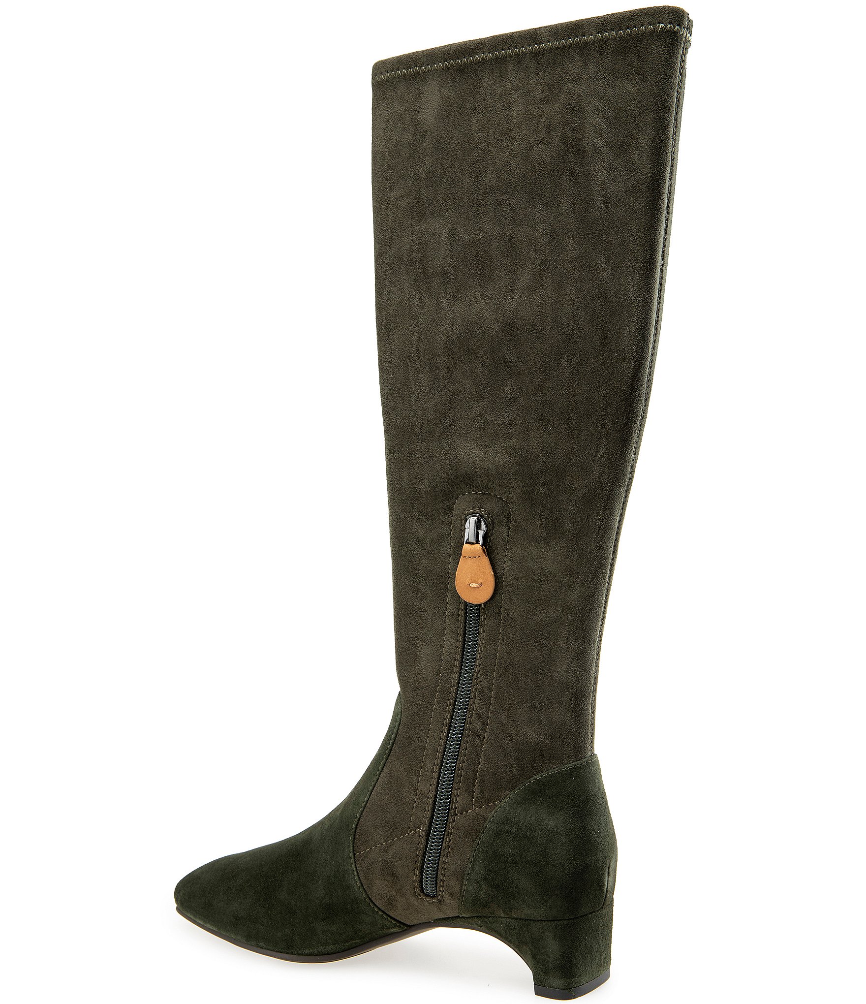 Gentle Souls Namaste Stretch Suede Tall Boots
