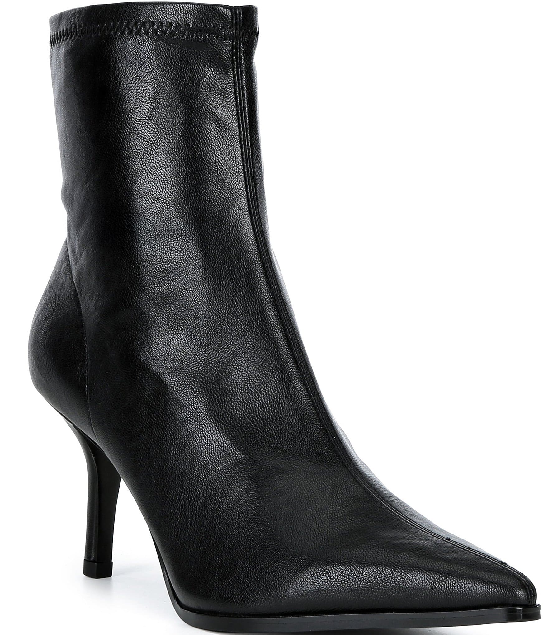 Gianni Bini Alston Stretch Pointed Toe Stiletto Booties