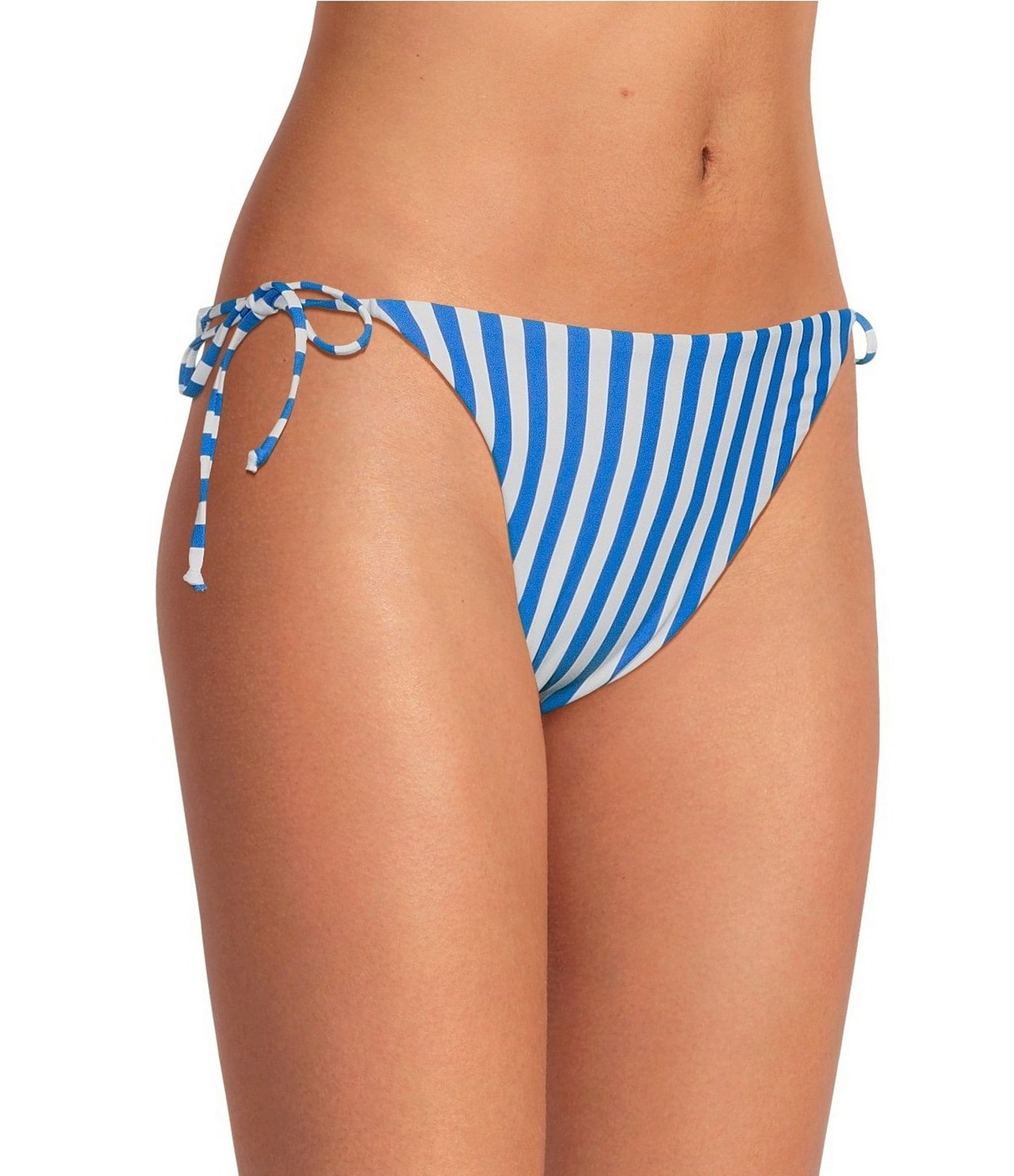 Gianni Bini Amalfi Stripe Tie Side Swim Bottom