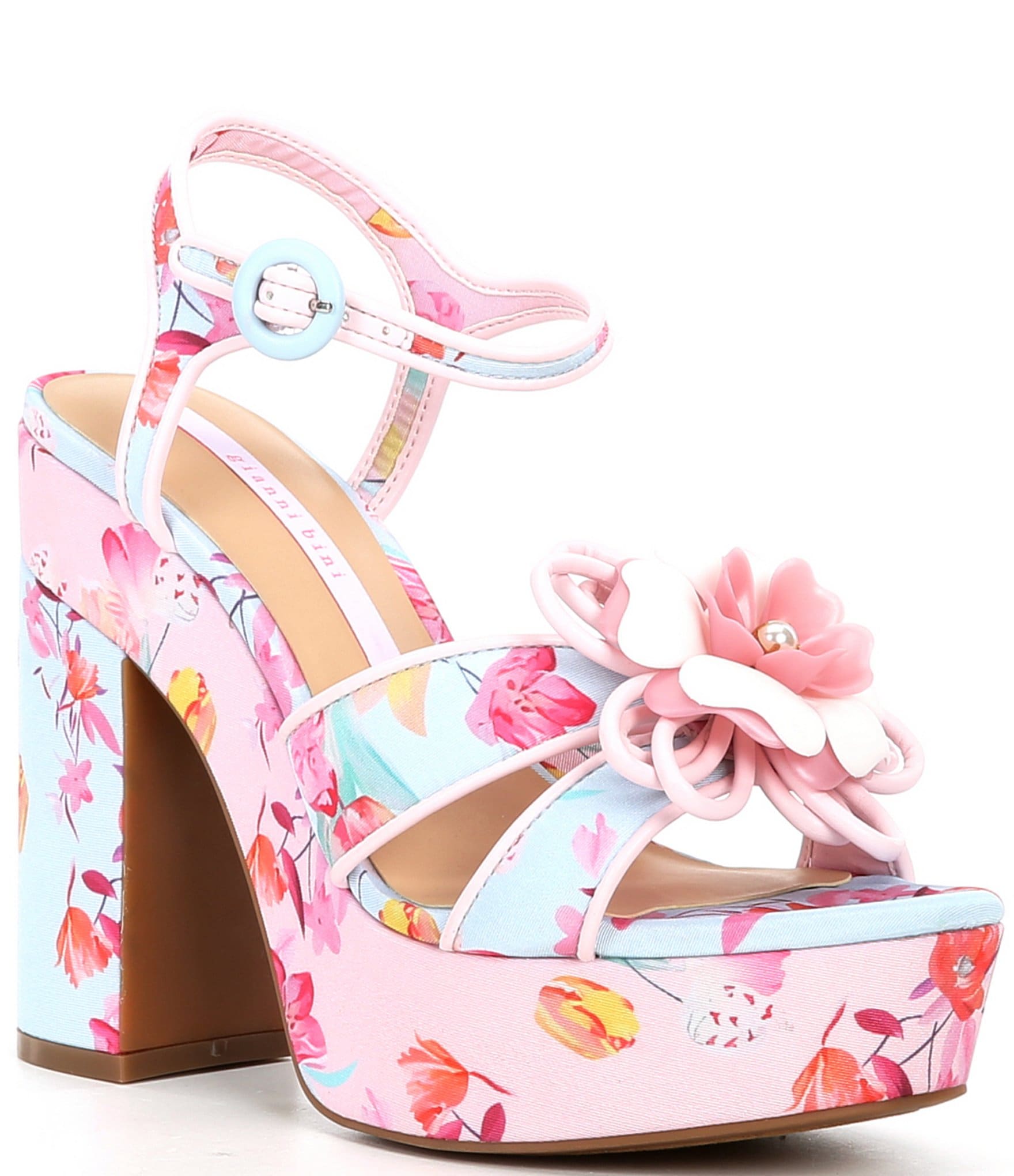 Buy Vintage Style Gorgeous Floral Psychedelic Satin Platform Shoes With  Peep Toes UK6 US8 EU39 Never Worn Online in India - Etsy
