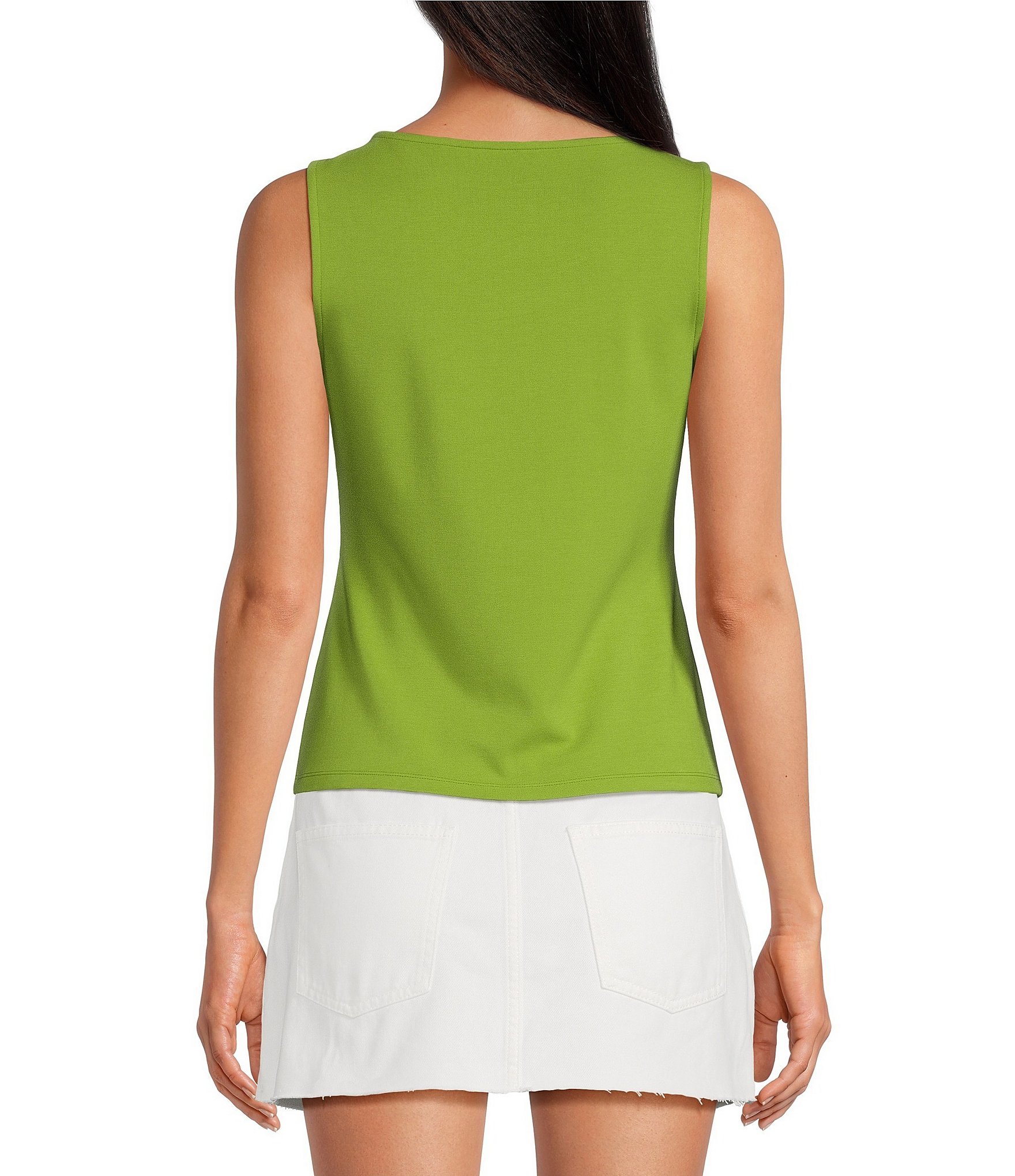 Gianni Bini Button Front Knit Tank