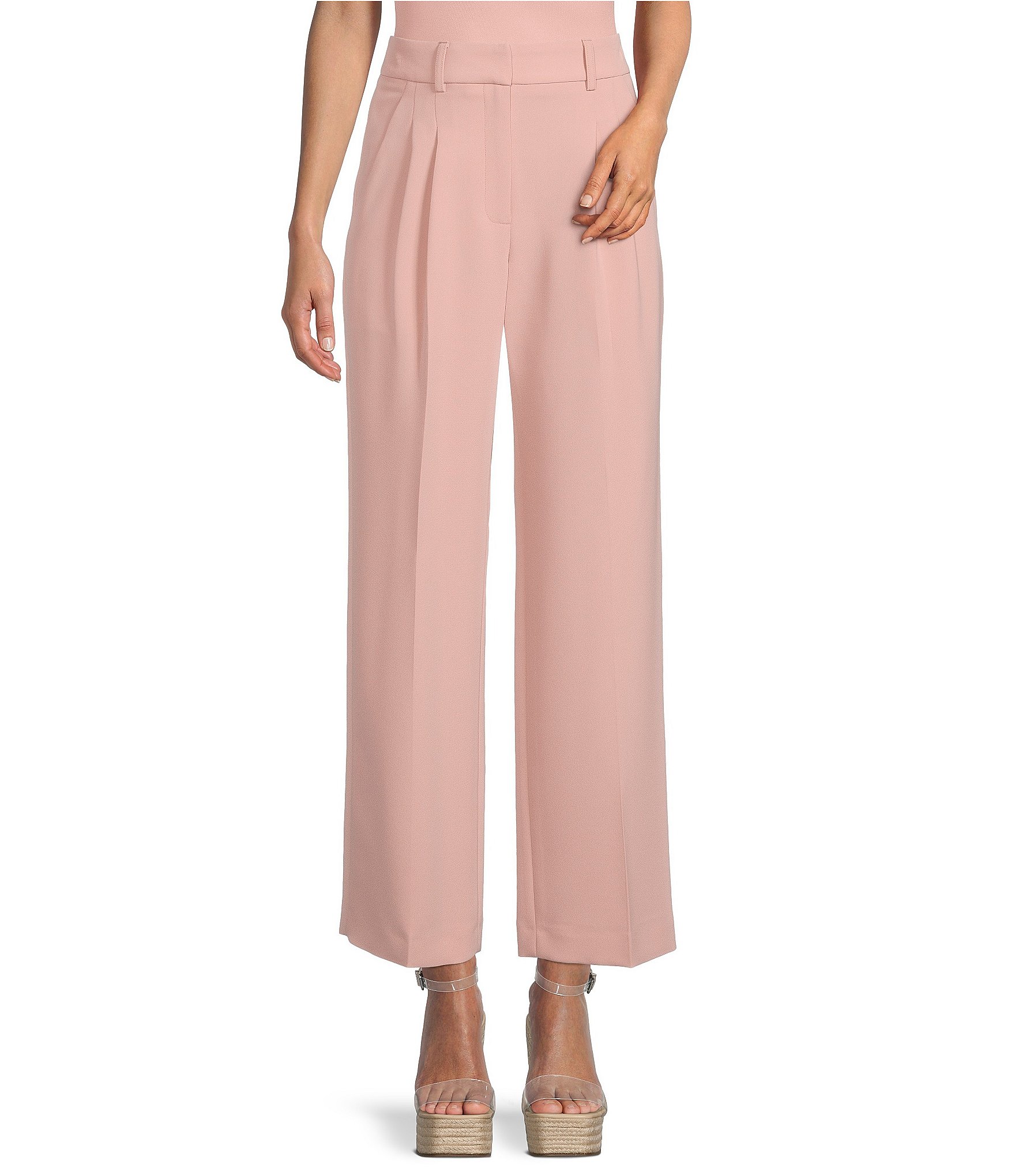 Pink Women's Casual & Dress Pants | Dillard's