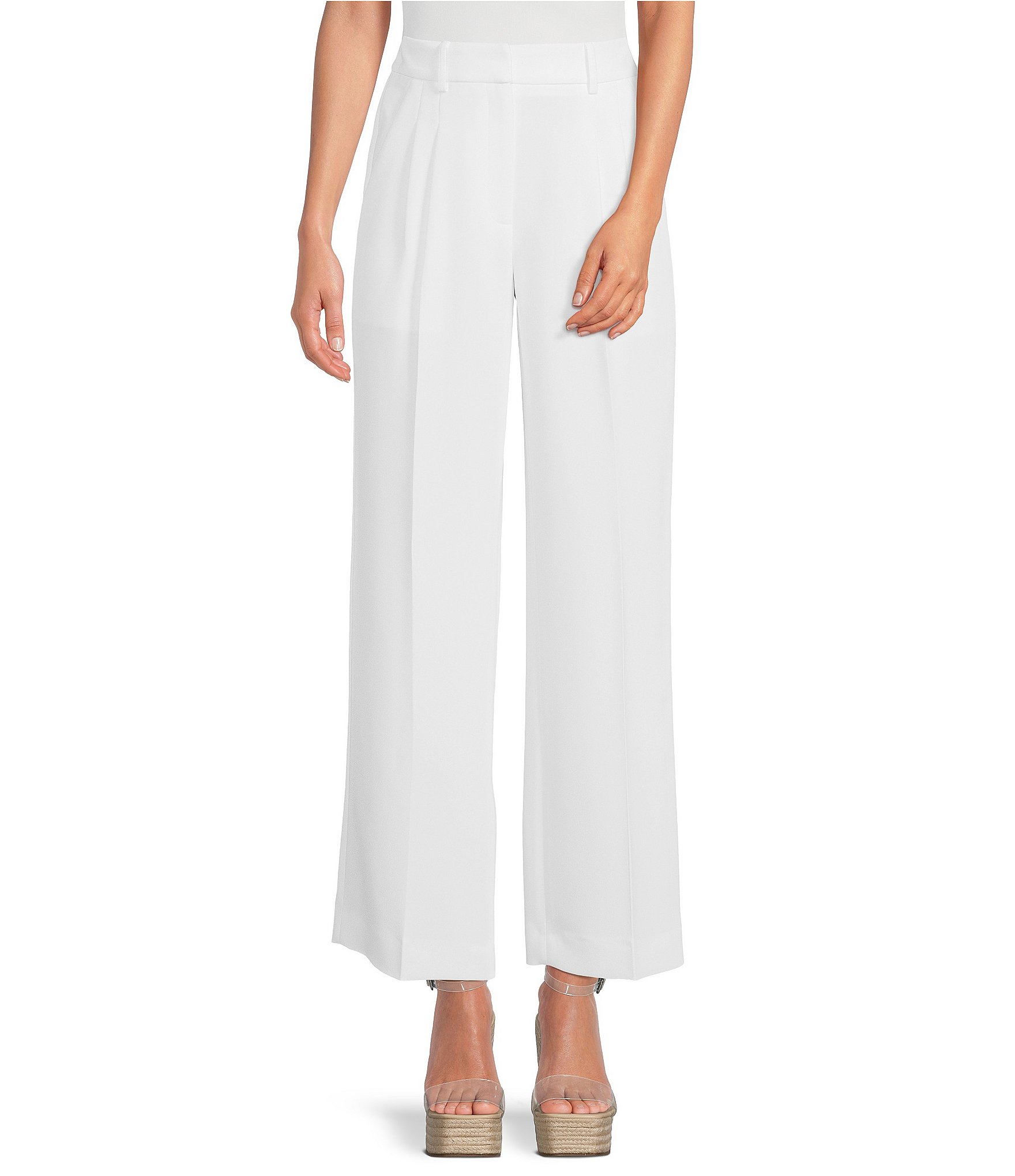 White Women's Casual & Dress Pants | Dillard's