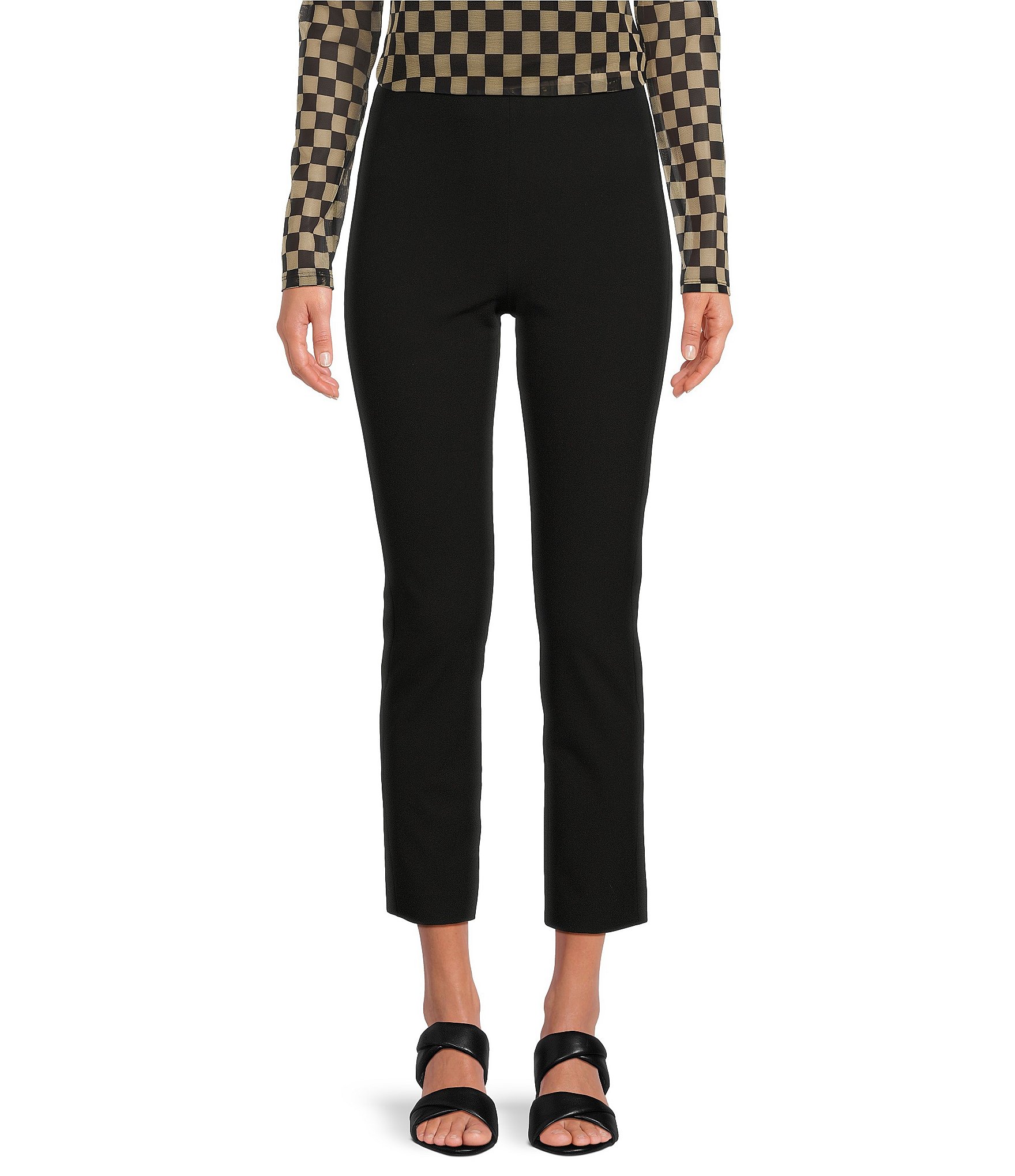 Gianni Bini Houston Twill High Rise Slim Leg Pants Dillard's