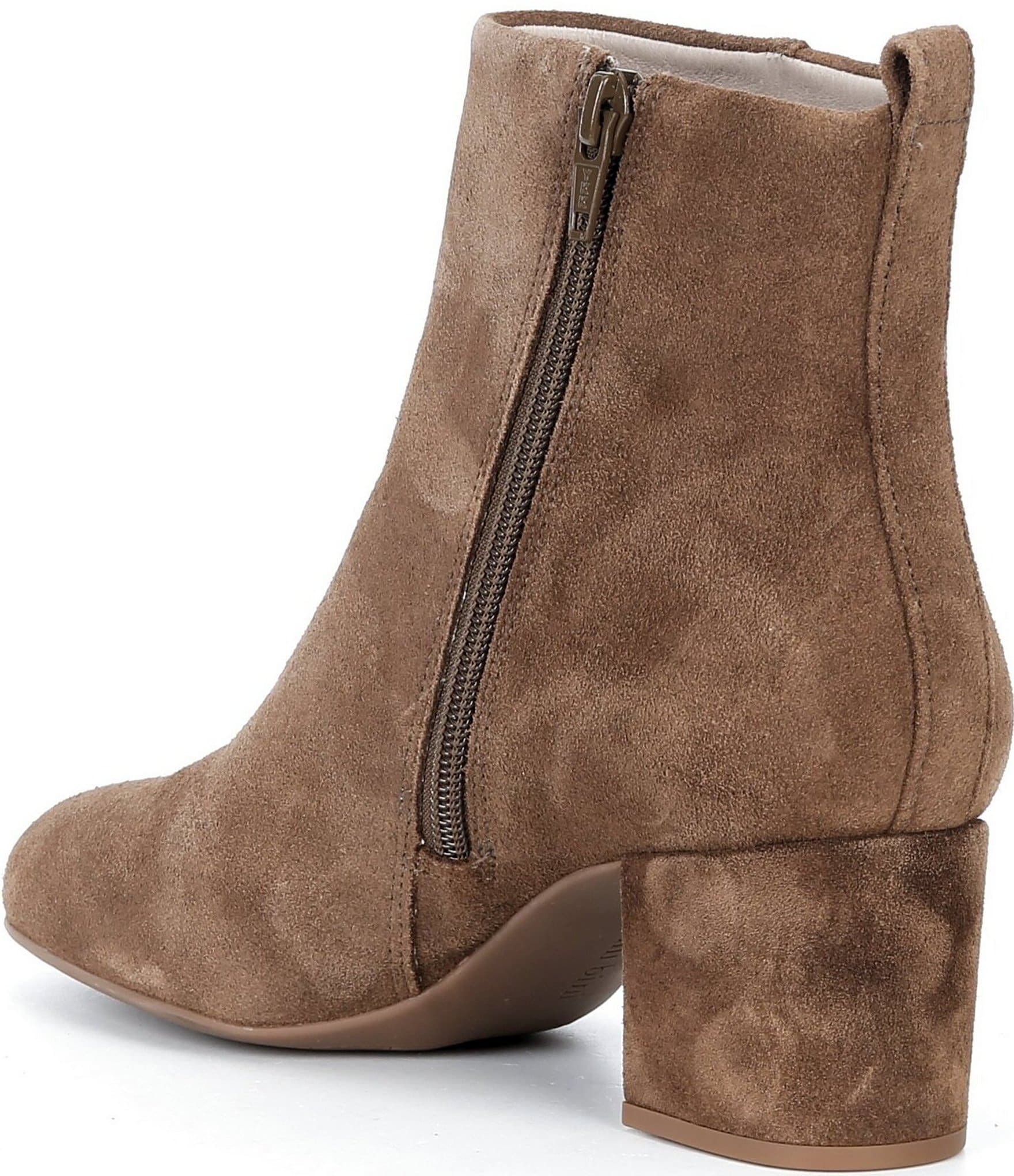 Gianni Bini Jaydennn Suede Block Heel Booties