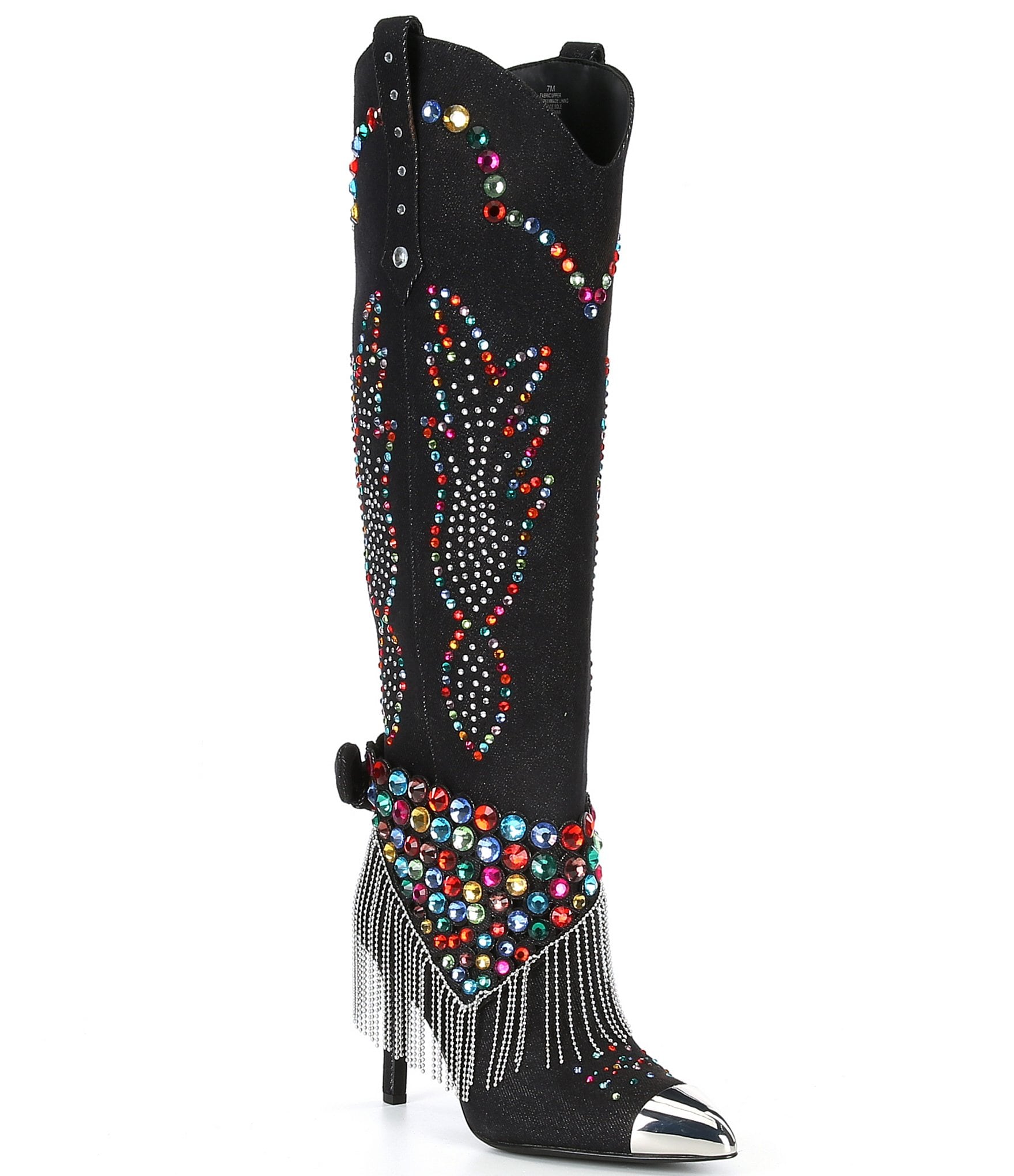 Gianni Bini Fassero rhinestone store cowboy boots