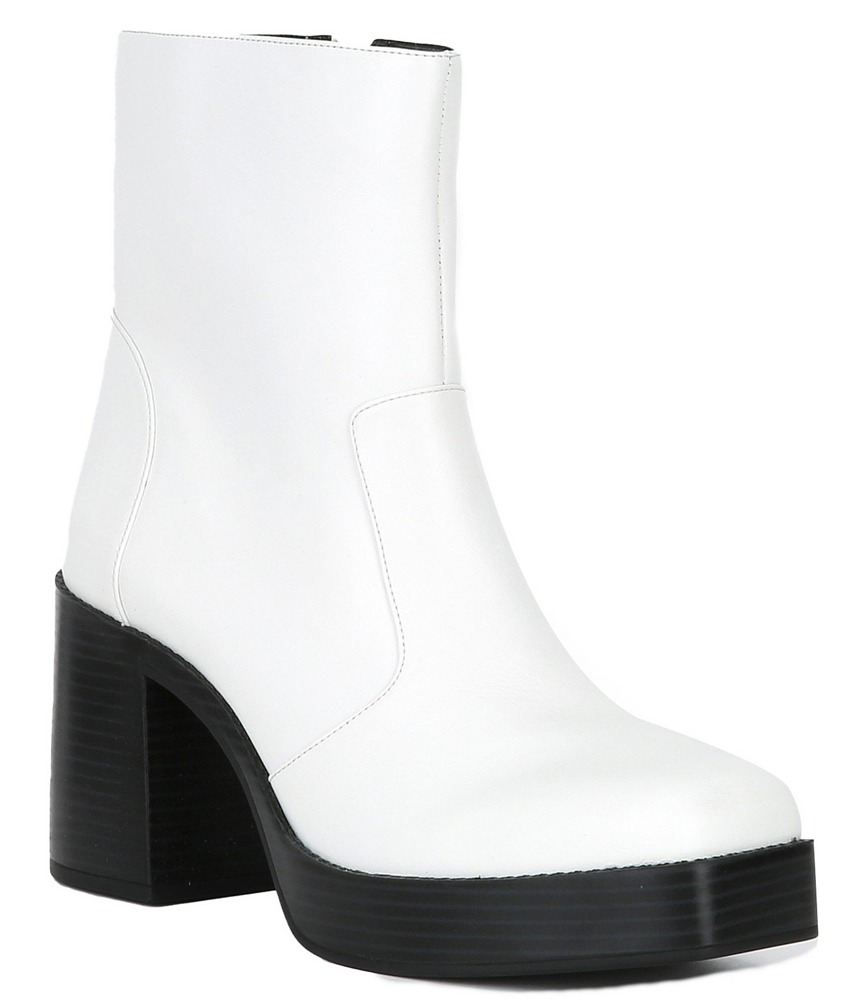 Gianni bini white booties best sale