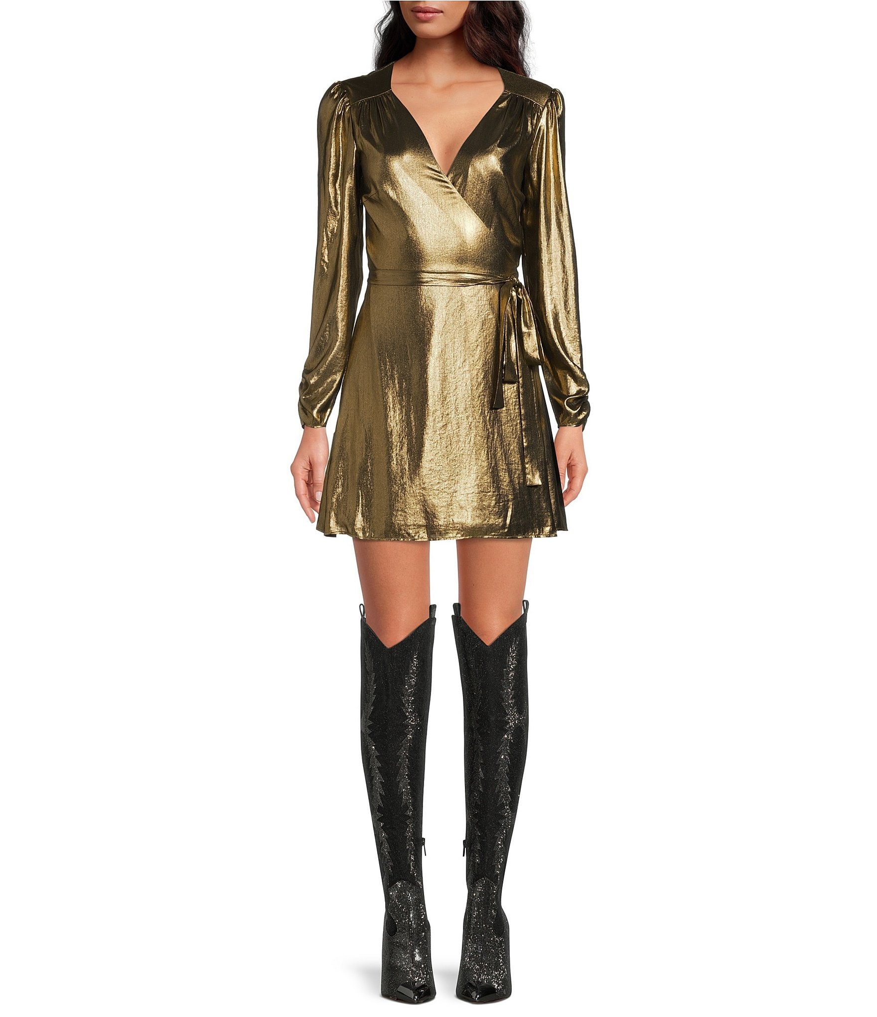 Gianni Bini Gold Sequin Dress | lupon.gov.ph