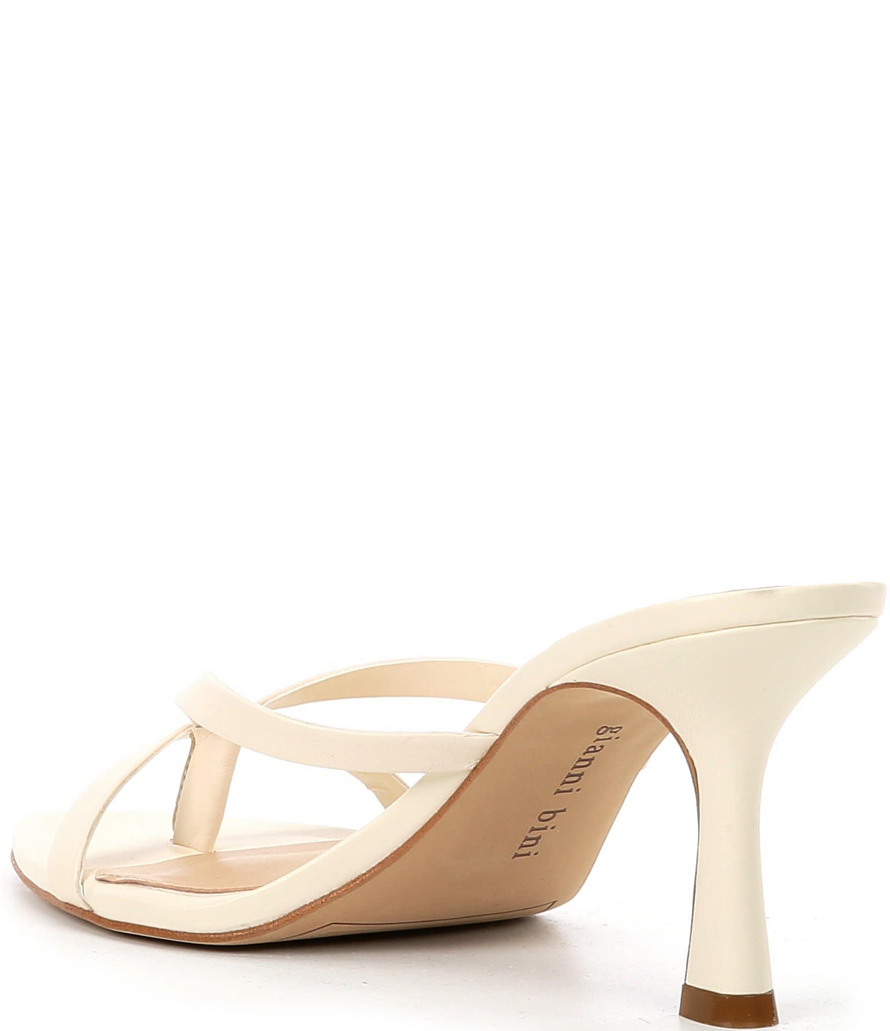 Gianni Bini Parsons Leather Pointed Toe Dress Sandals