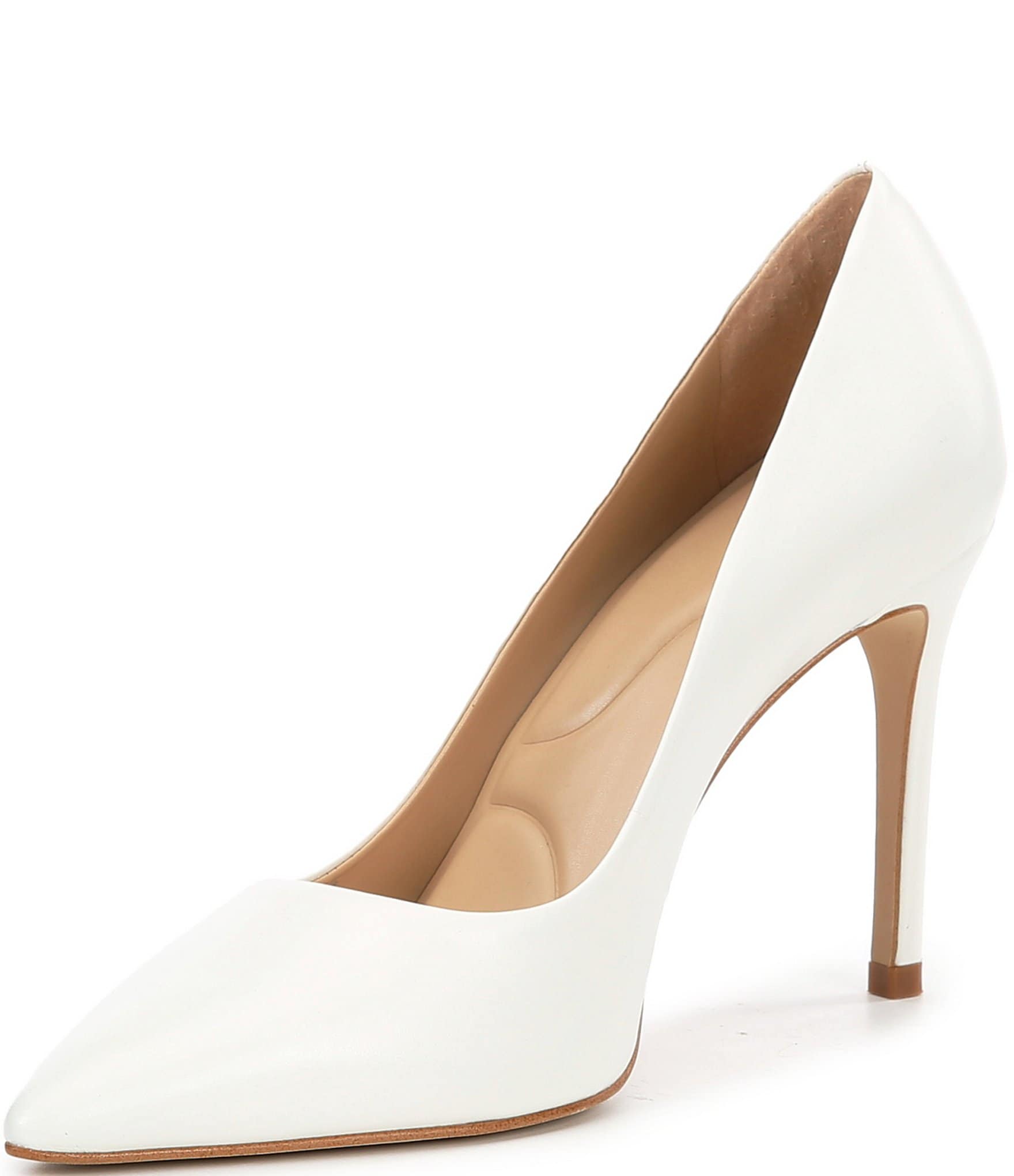 Gianni Bini Sampras Leather Pointed Toe Pumps