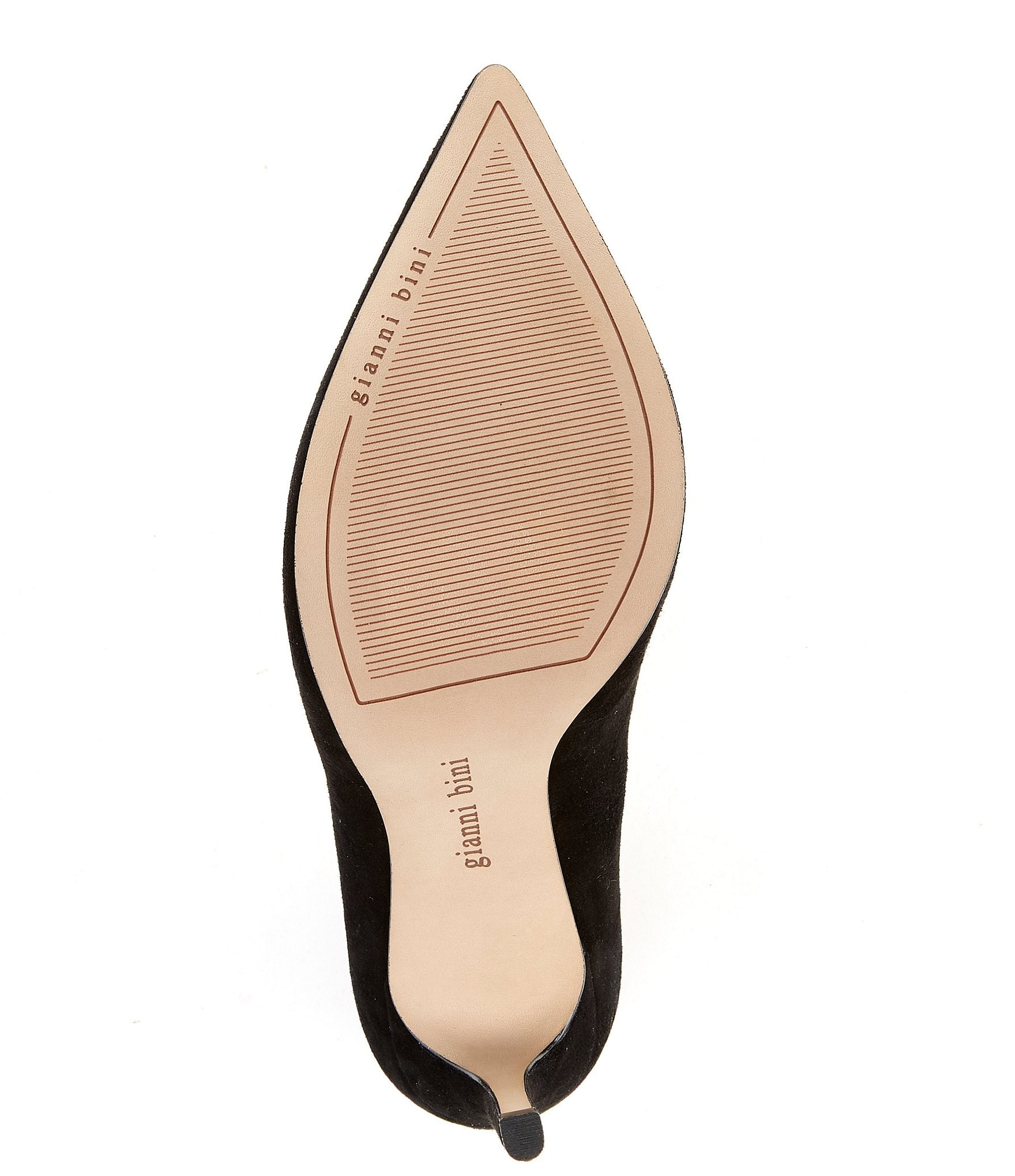 Gianni Bini Sampras Nubuck Pointed Toe Pumps