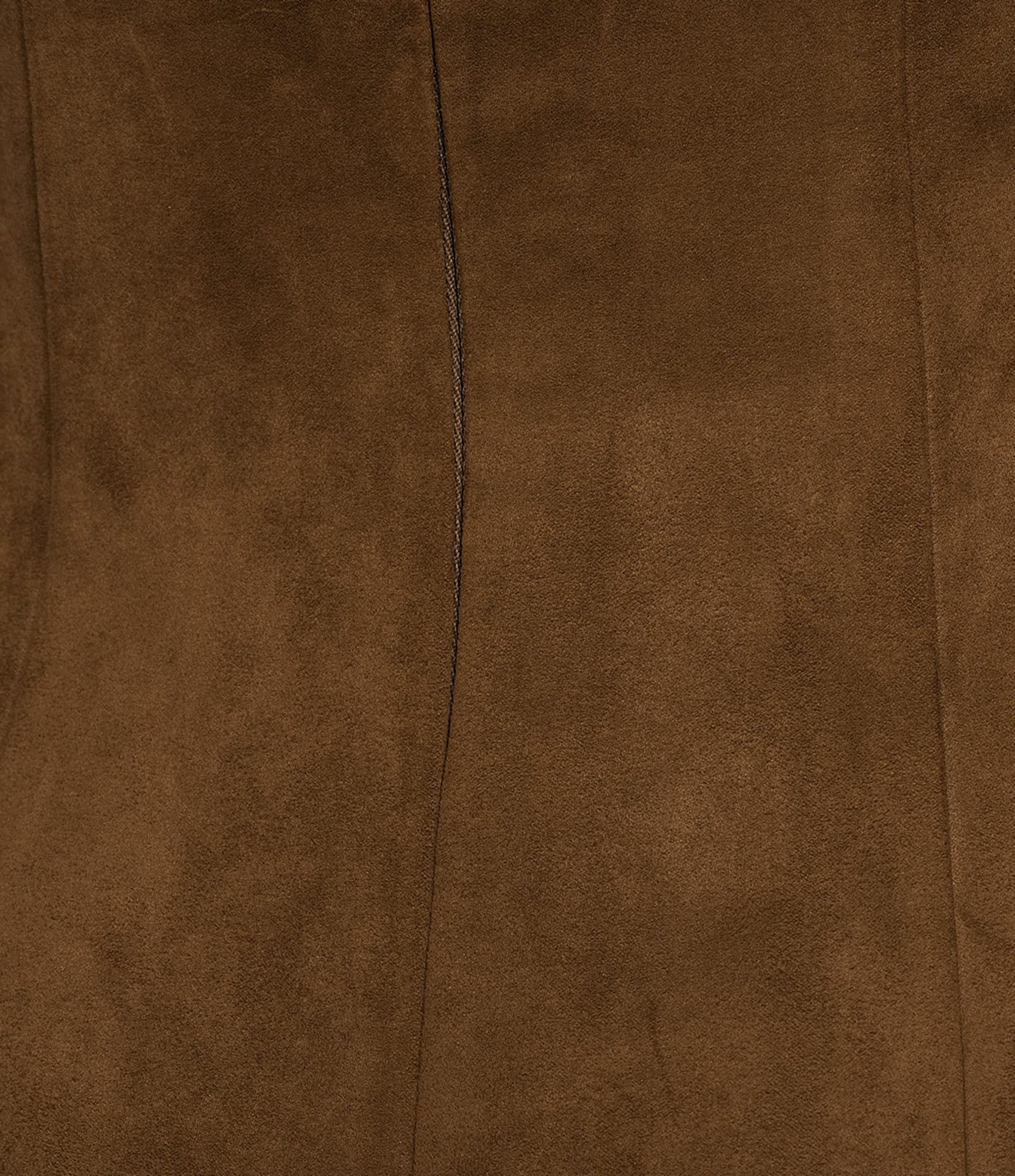 Gianni Bini Suede Round Neck Sleeveless Structured A-Line Mini Dress
