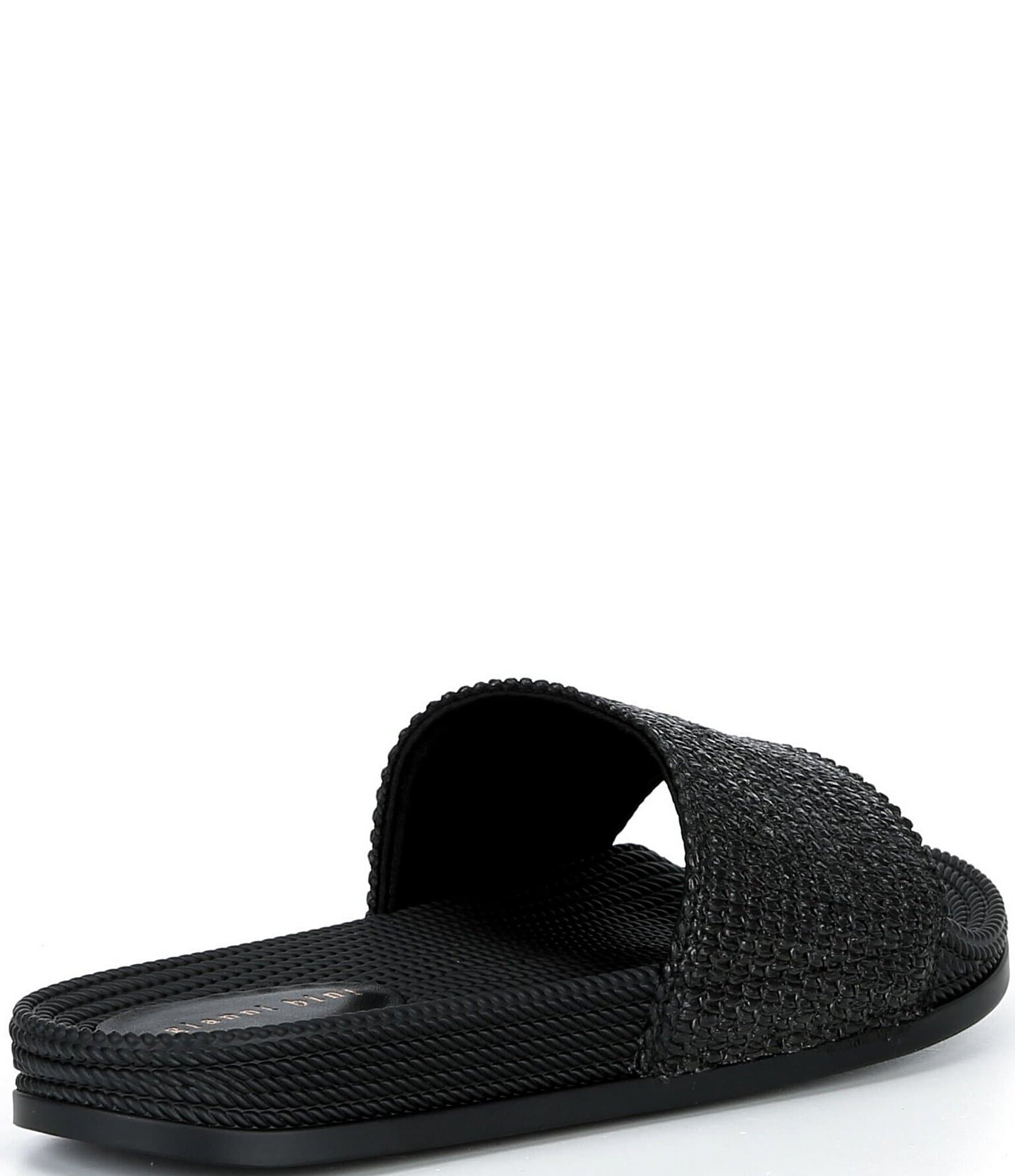 Gianni Bini Summadaze Raffia Banded Pool Slide Sandals