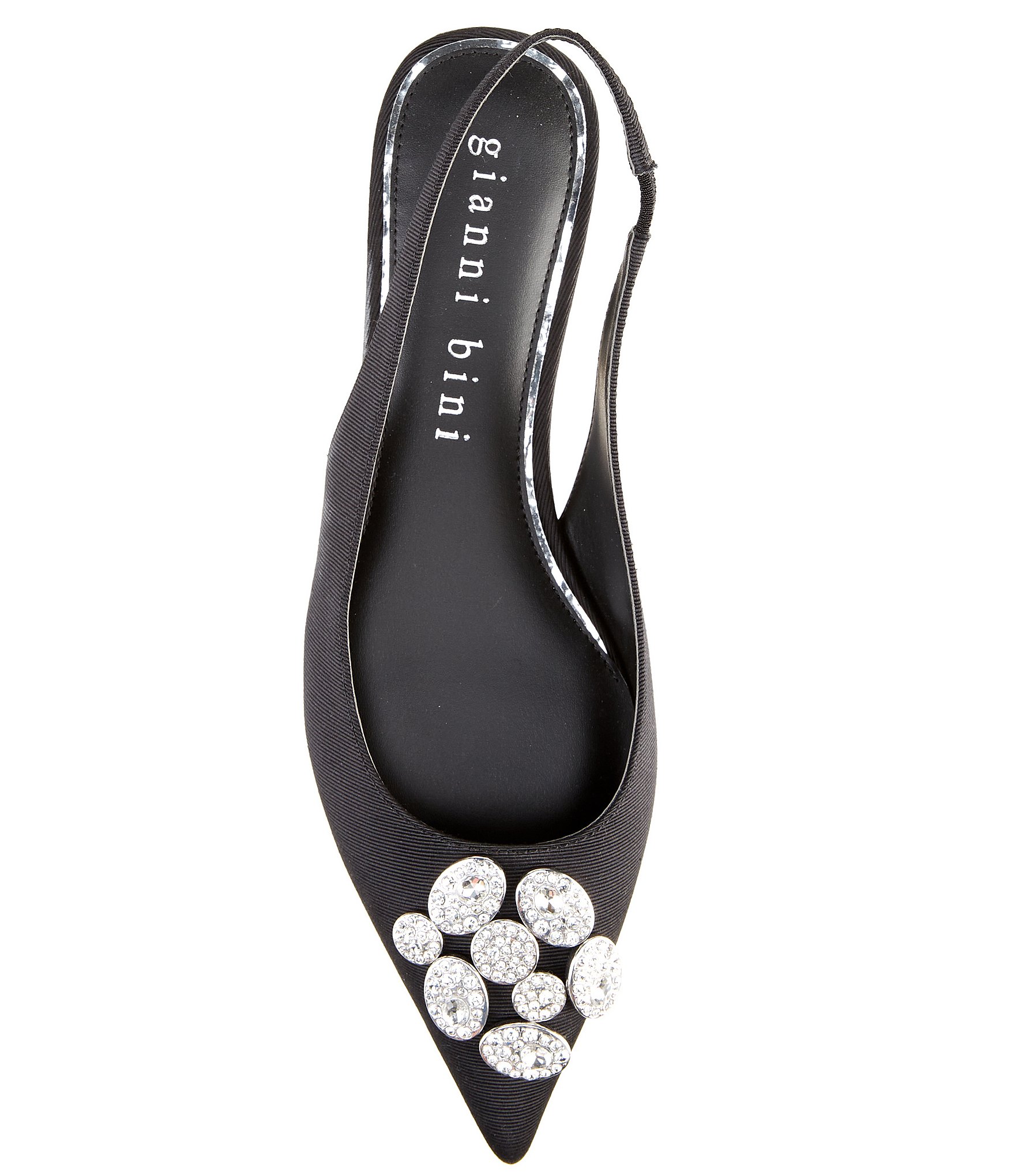 Gianni Bini Vanna Rhinestone Slingback Flats