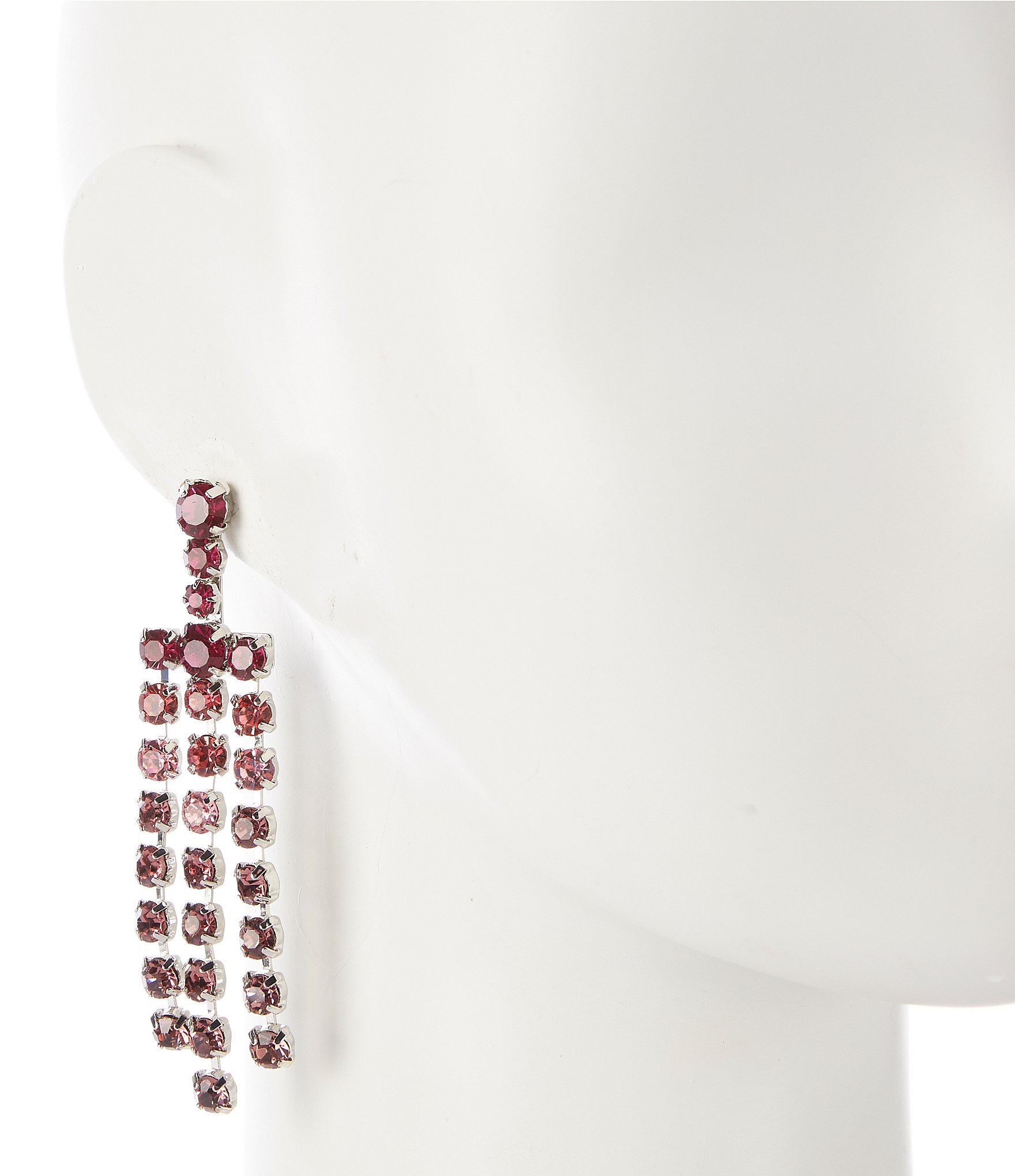 Gianni Bini x DANNIJO Asher Crystal Linear Earrings