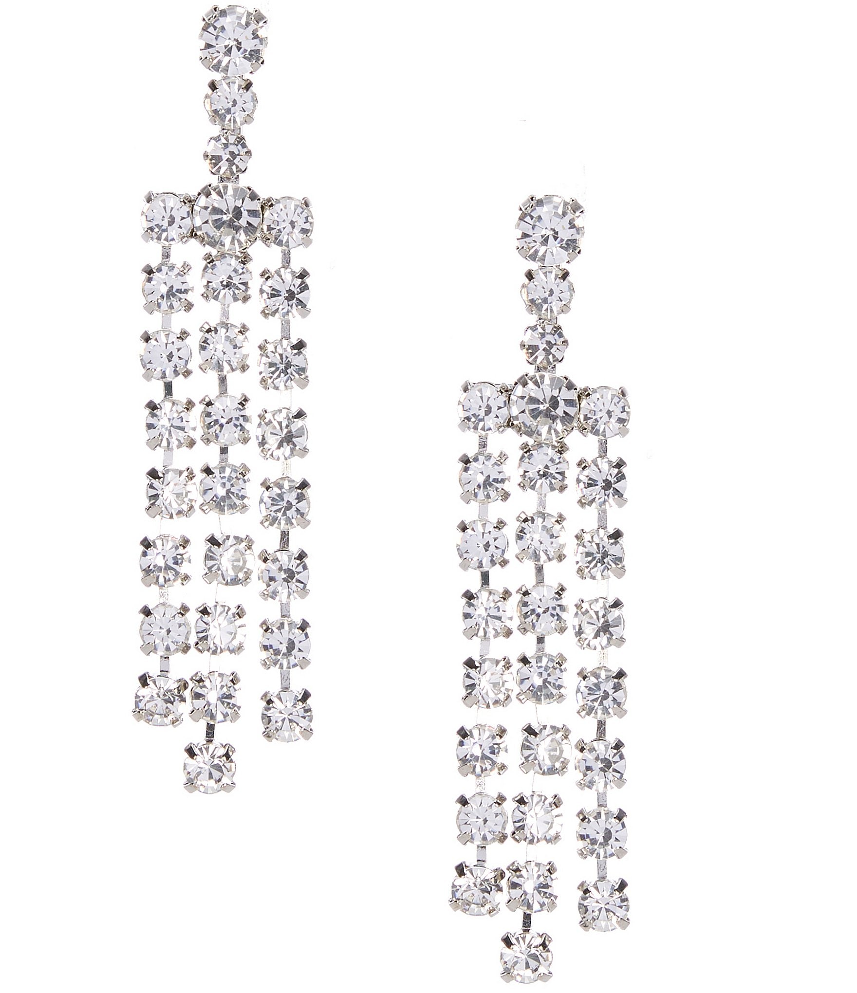 Gianni Bini x DANNIJO Asher Crystal Linear Earrings | Dillard's