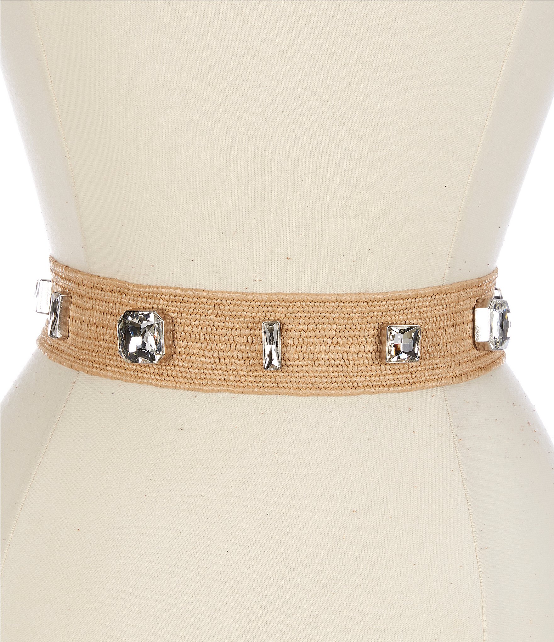 Gianni Bini x DANNIJO Embellished Jewel Stretch Belt