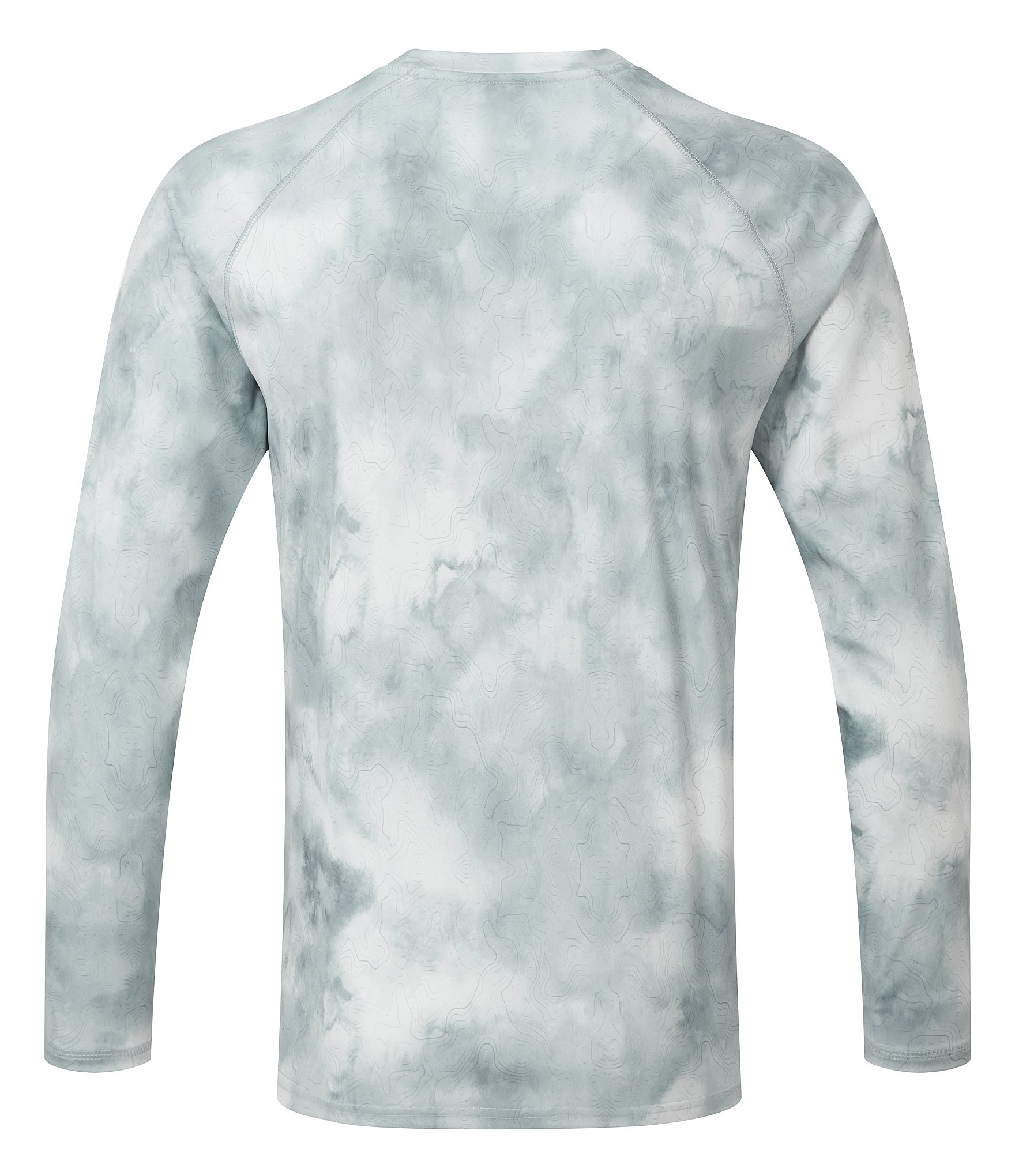 Gill Pewter Xpel Tec Glacier Camo Long-Sleeve T-Shirt