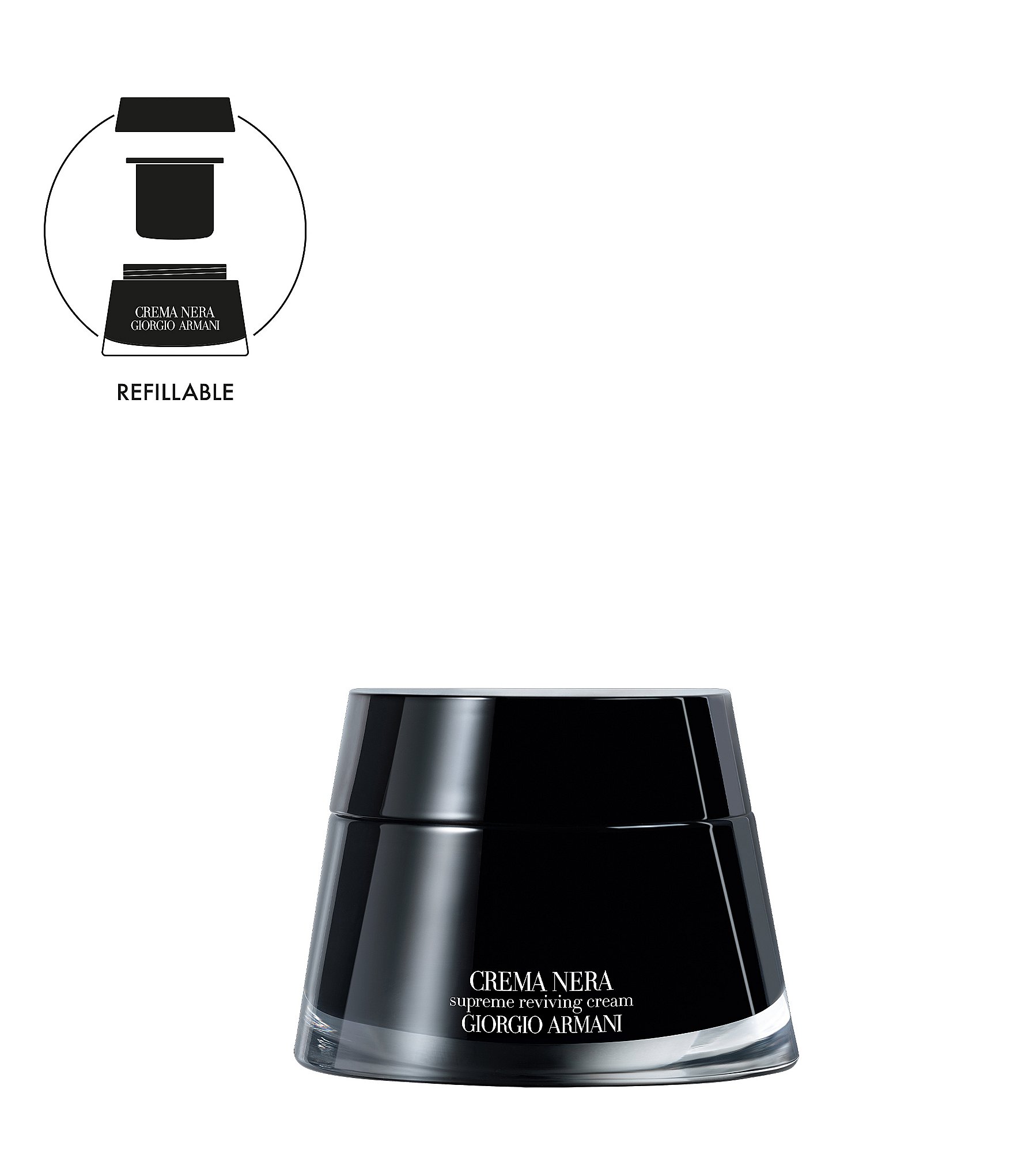 Giorgio Armani ARMANI beauty Crema Nera Supreme Reviving Anti-Aging Face Cream