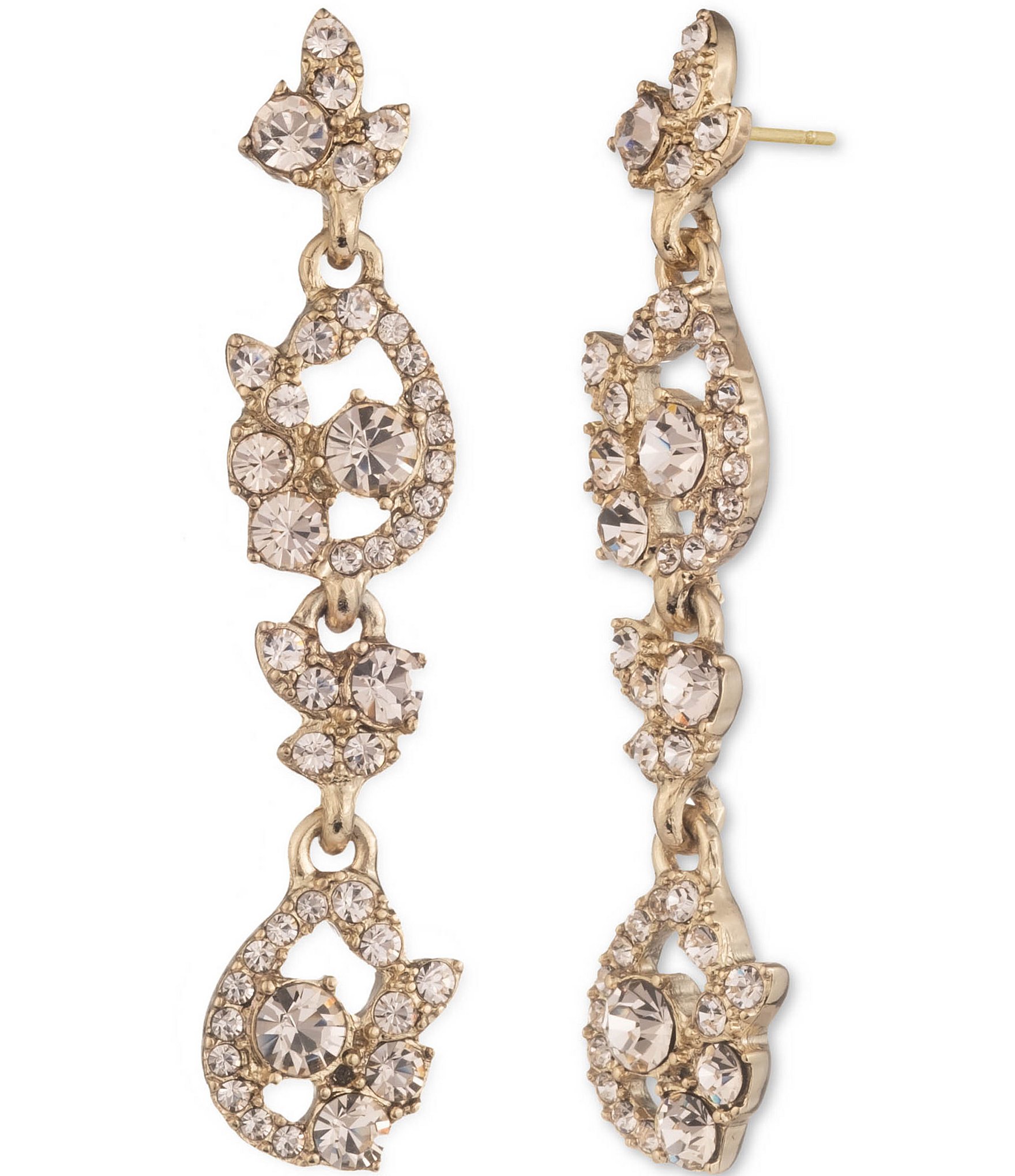 Givenchy Cluster Linear Earrings Dillard's