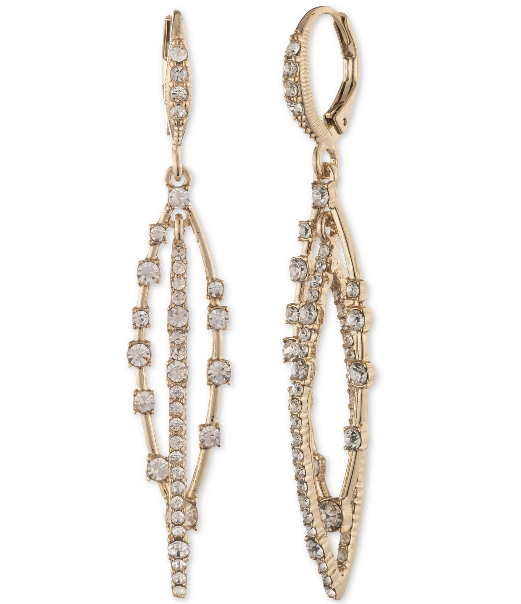 Givenchy Crystal Open Drop Earrings | Dillard's