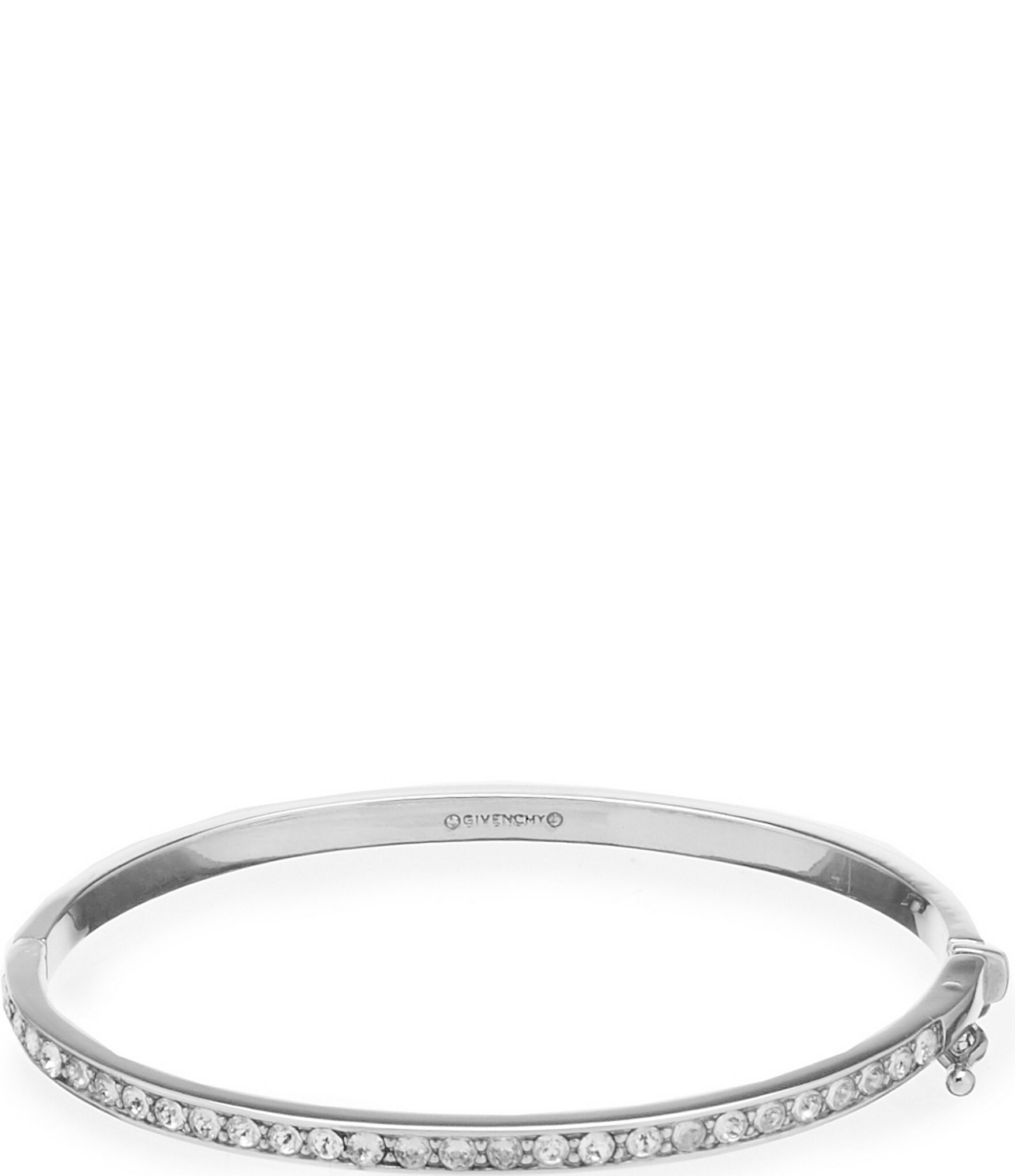 Givenchy Pave Crystal Bangle Bracelet