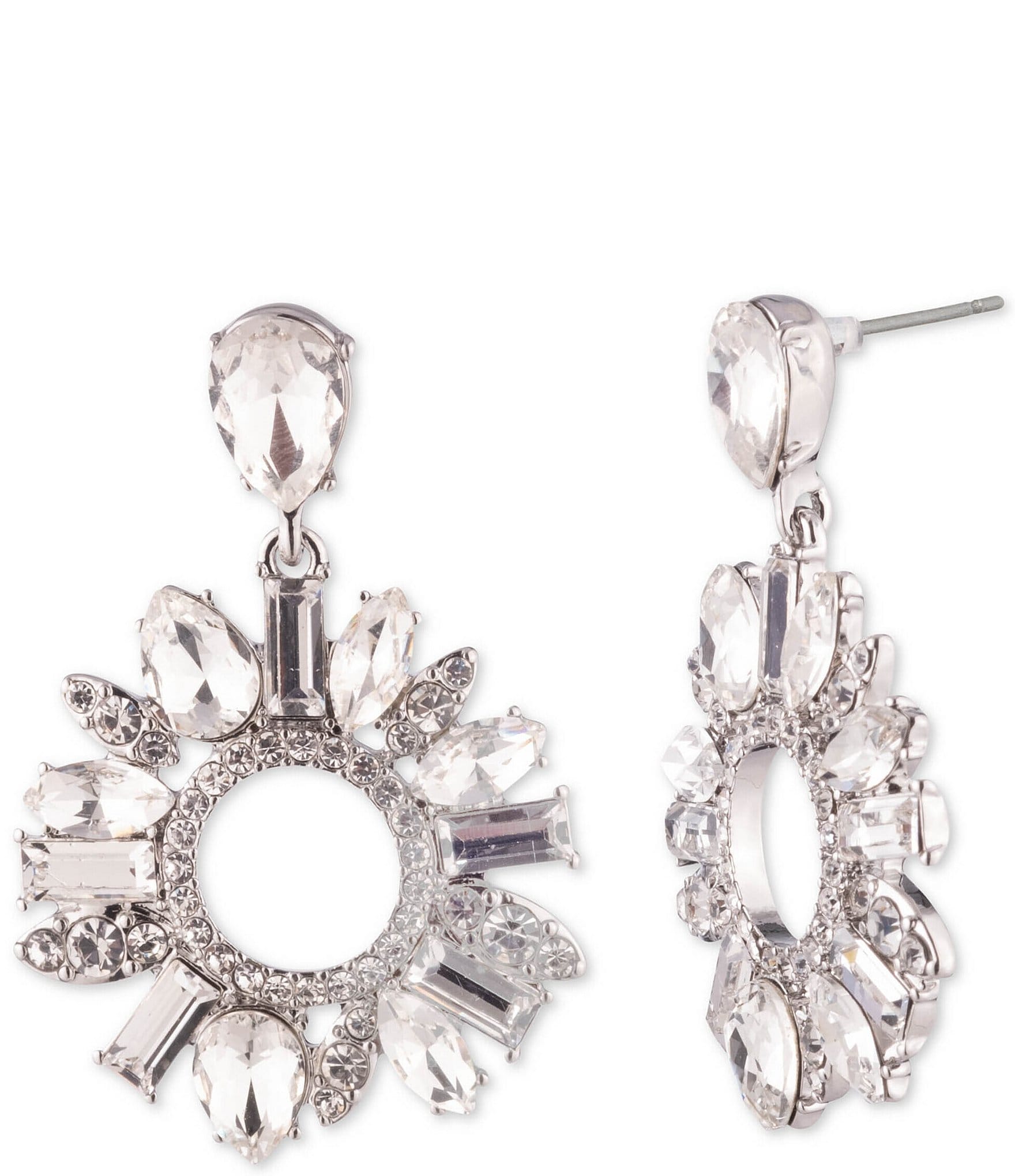 Givenchy Flower set Silver tone, adjustable bracelet, earrings.5” for Sale  in Philadelphia, PA - OfferUp