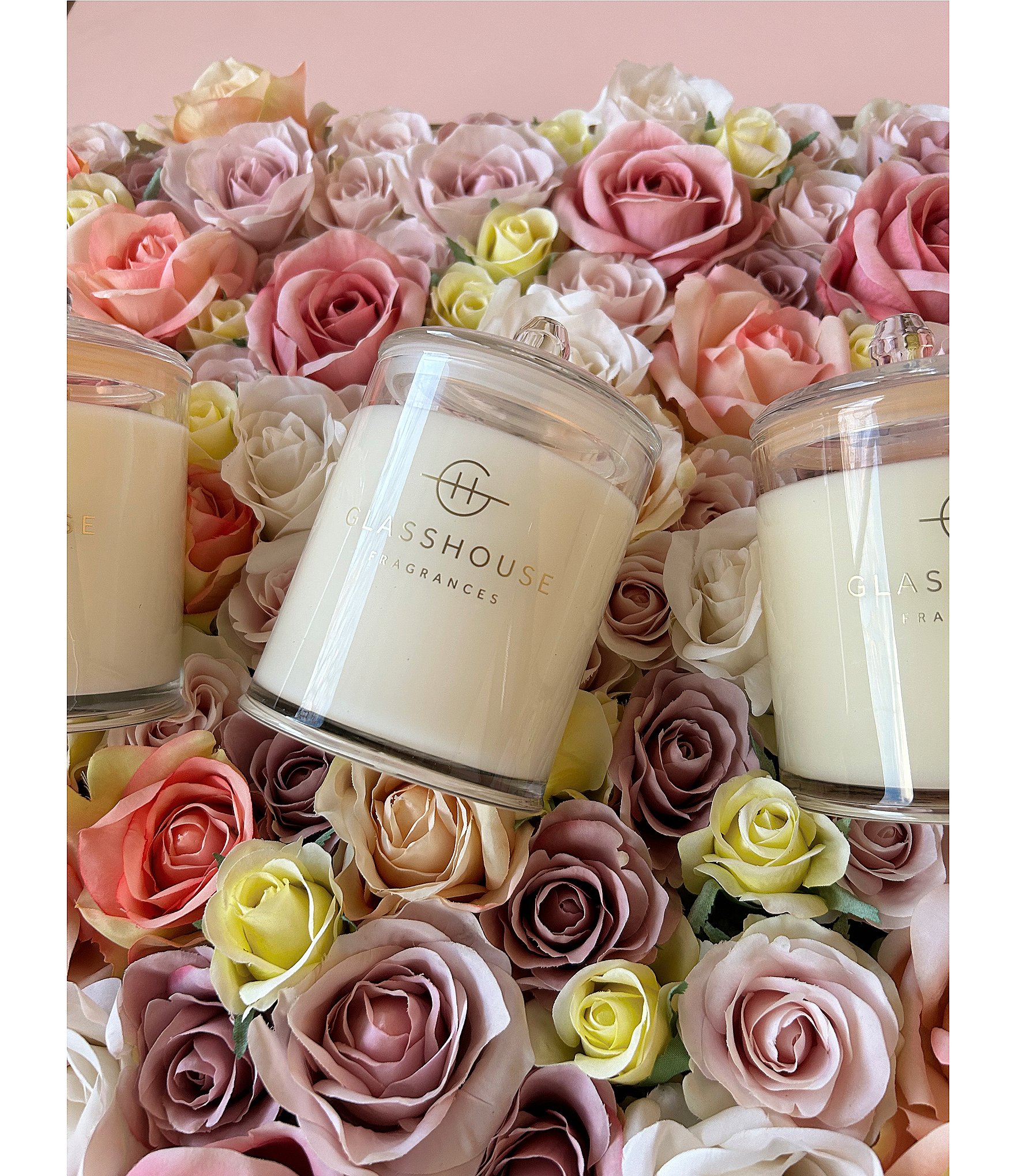 Glasshouse Fragrances Kyoto In Bloom oz Triple Scented Candle