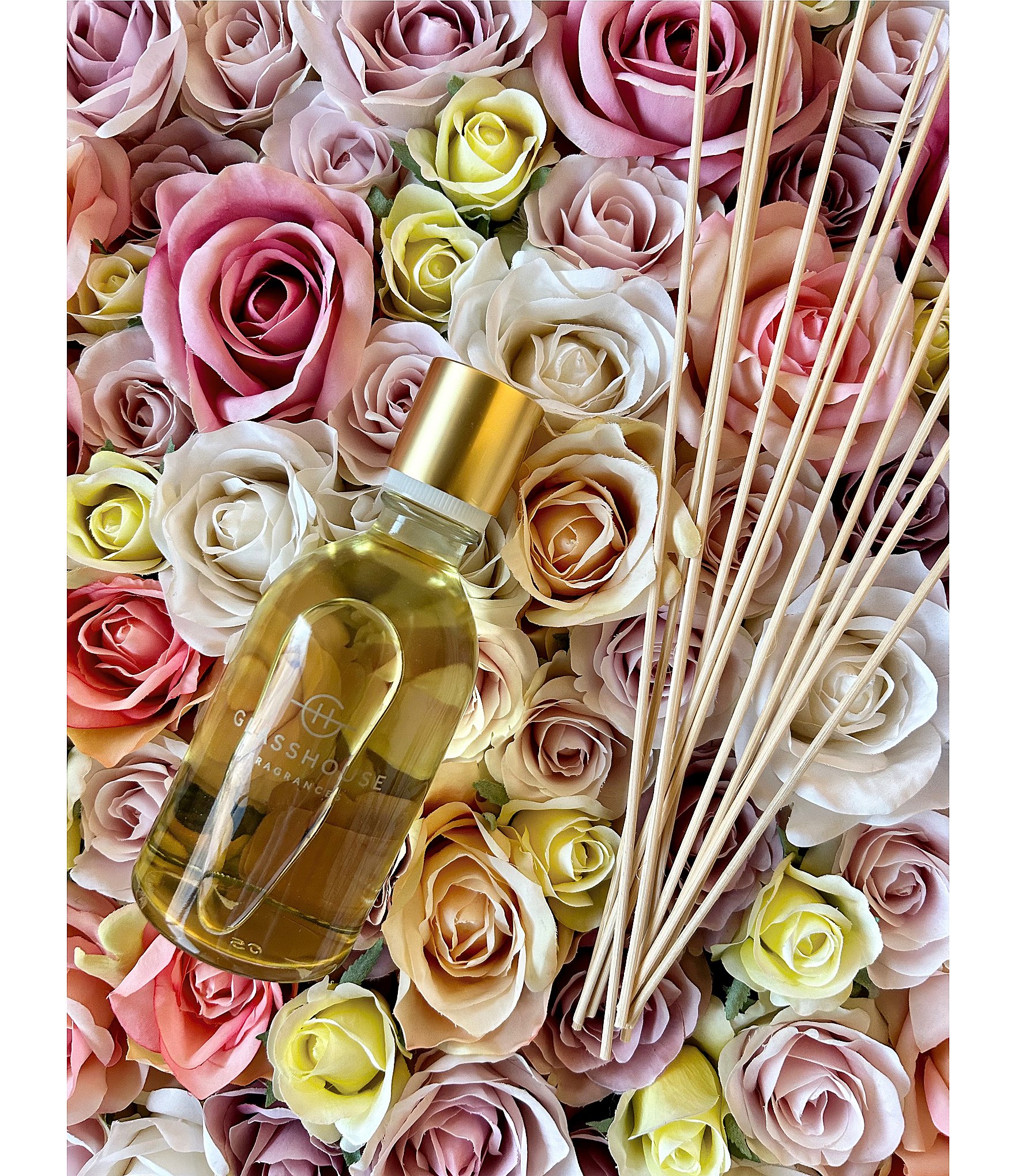 Glasshouse Fragrances Kyoto In Bloom Camellia & Lotus 8.4 fl. oz. Fragrance Diffuser