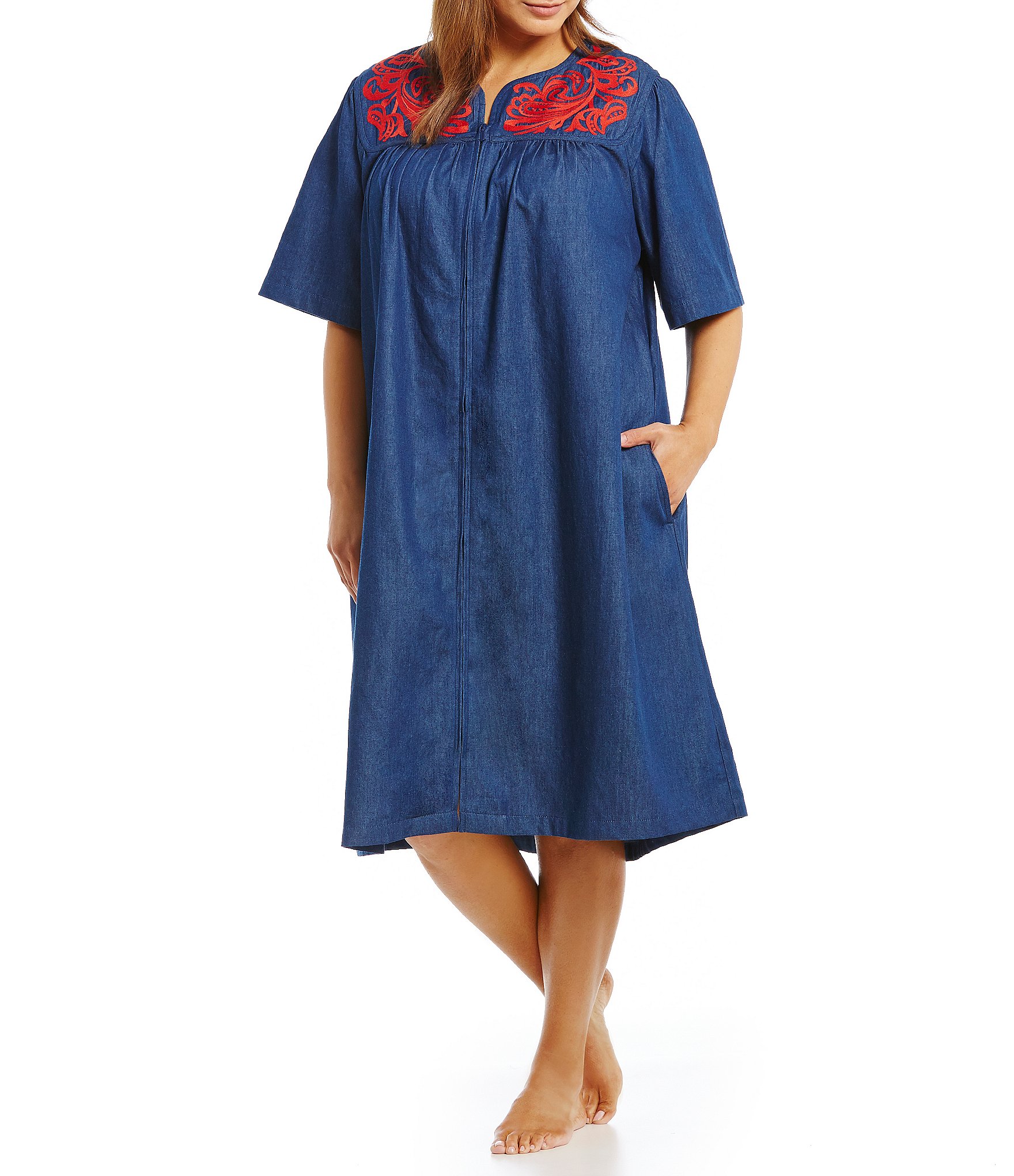 go-softly-plus-paisley-embroidered-denim-patio-dress-dillards