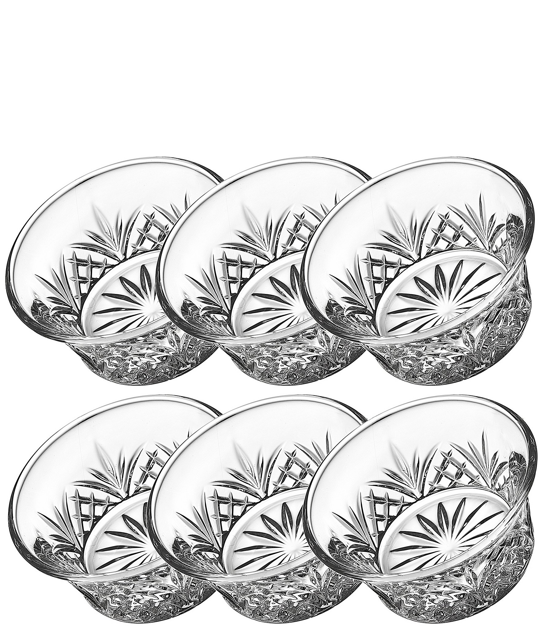 Godinger Dublin Prep/Condiment Bowls, Set of 6, 3.5 oz.