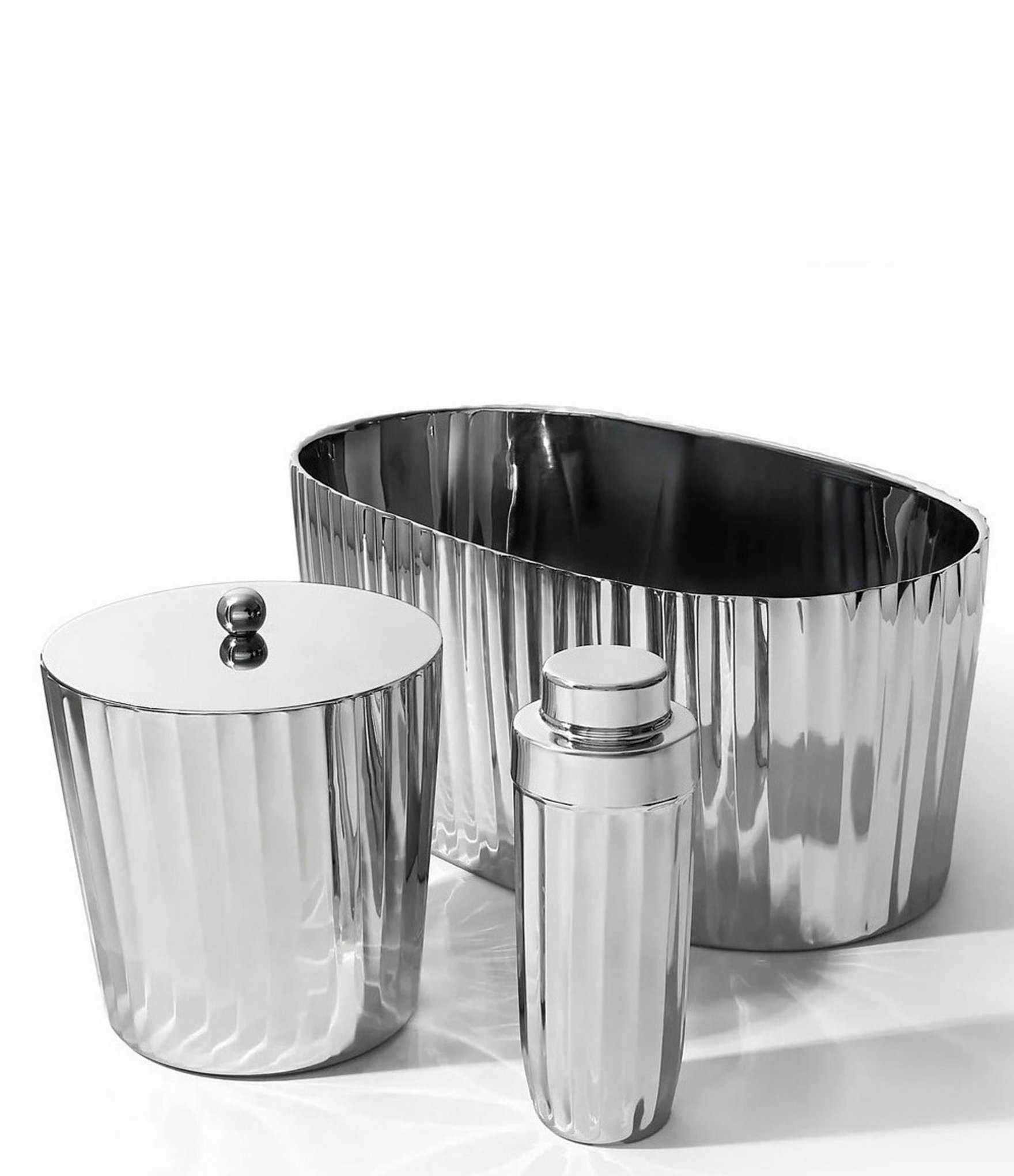 Godinger Waves Double Walled Ice Bucket