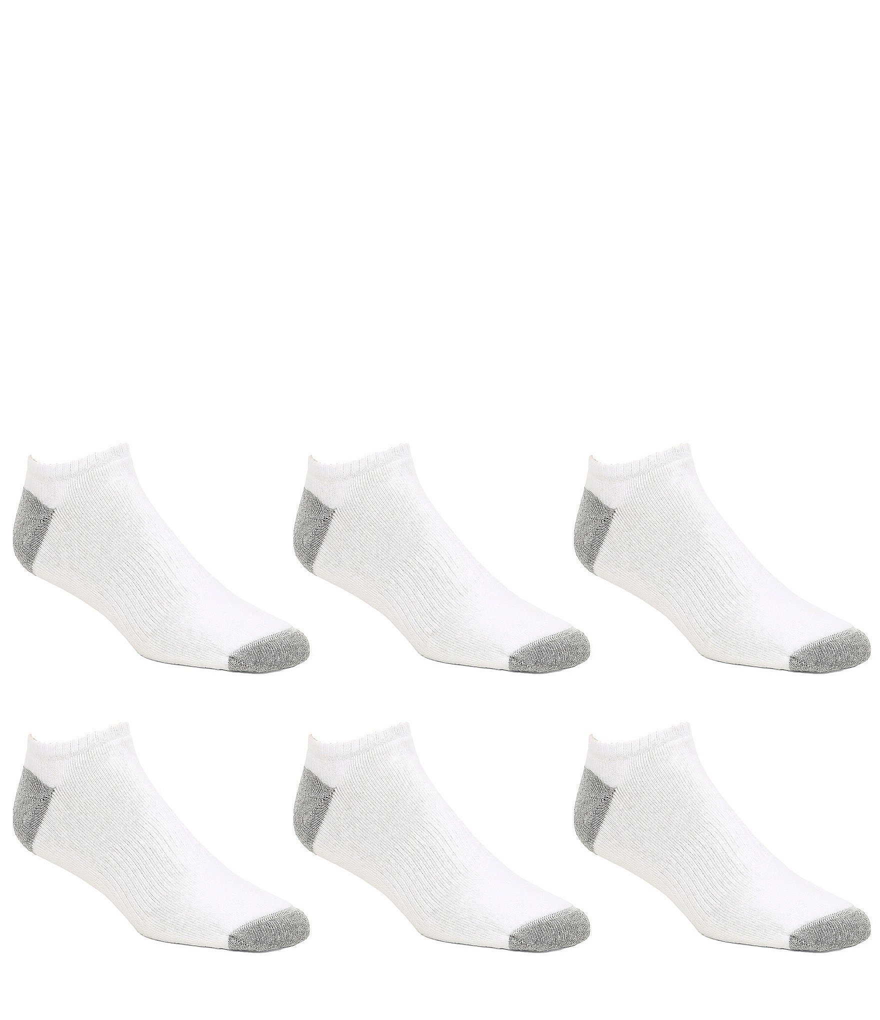 Gold Label Roundtree & Yorke No-Show Athletic Socks 6-Pack