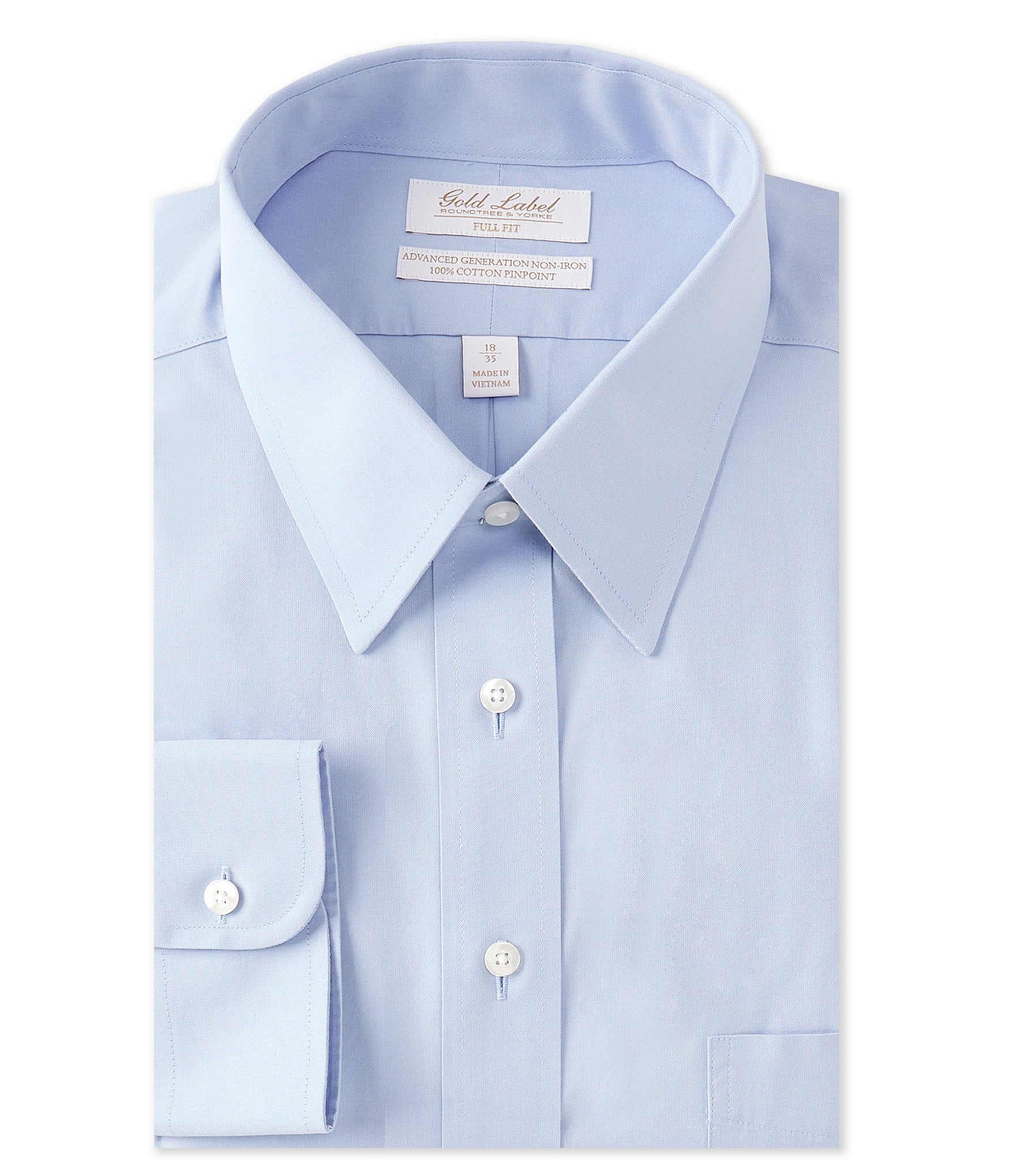 domani blue label dress shirts Easy Care Dress Shirt Standard Fit